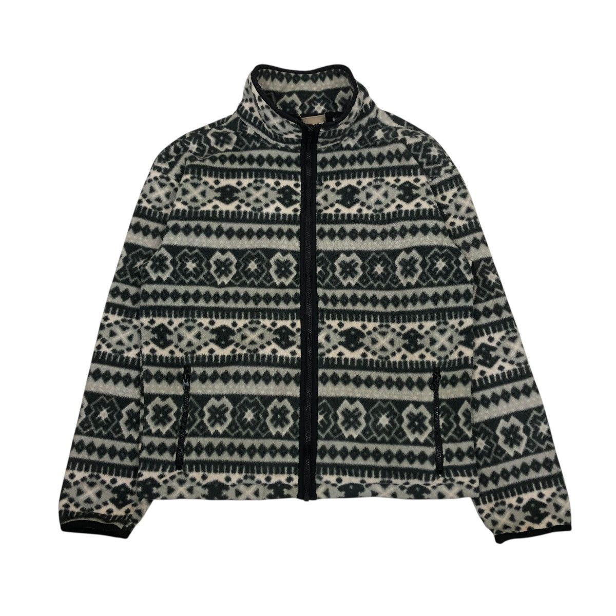 L.L. Bean 🔥VINTAGE ZIPPER FLEECE JACKET L.L.BEAN FREEPORT NAVAJO AZTEC Size US M / EU 48-50 / 2 - 1 Thumbnail