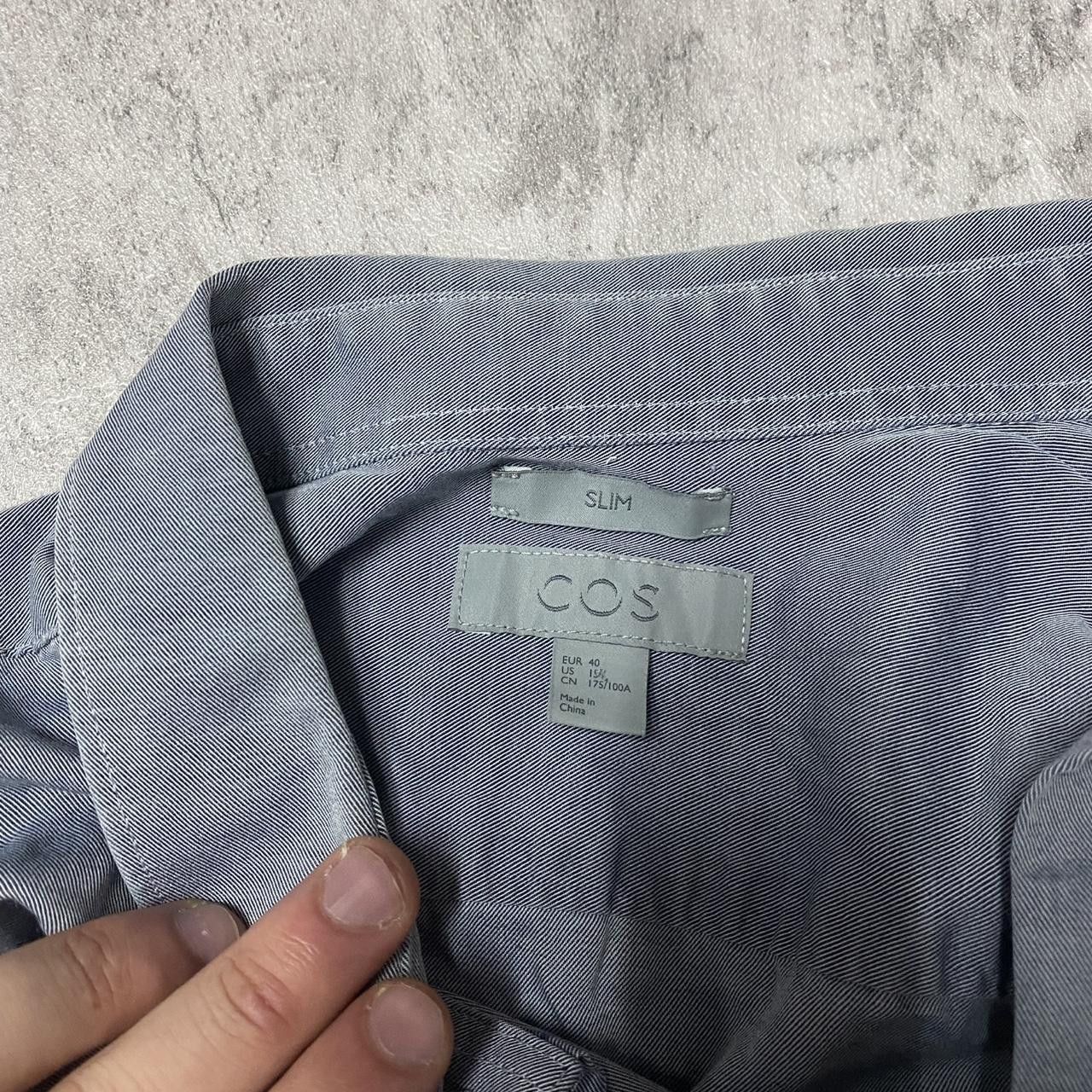 Cos Grey COS button-up shirt #minimalist Size US M / EU 48-50 / 2 - 3 Thumbnail