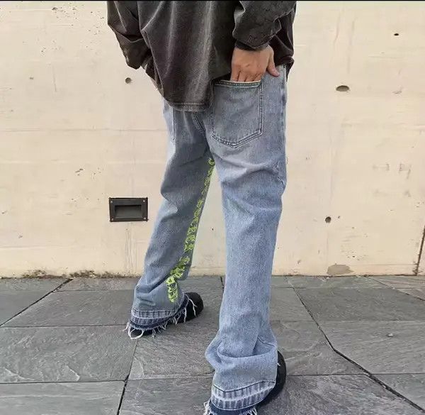 Japanese Brand × Vintage Distressed Denim Streetwear Pants Size US 32 / EU 48 - 2 Thumbnail
