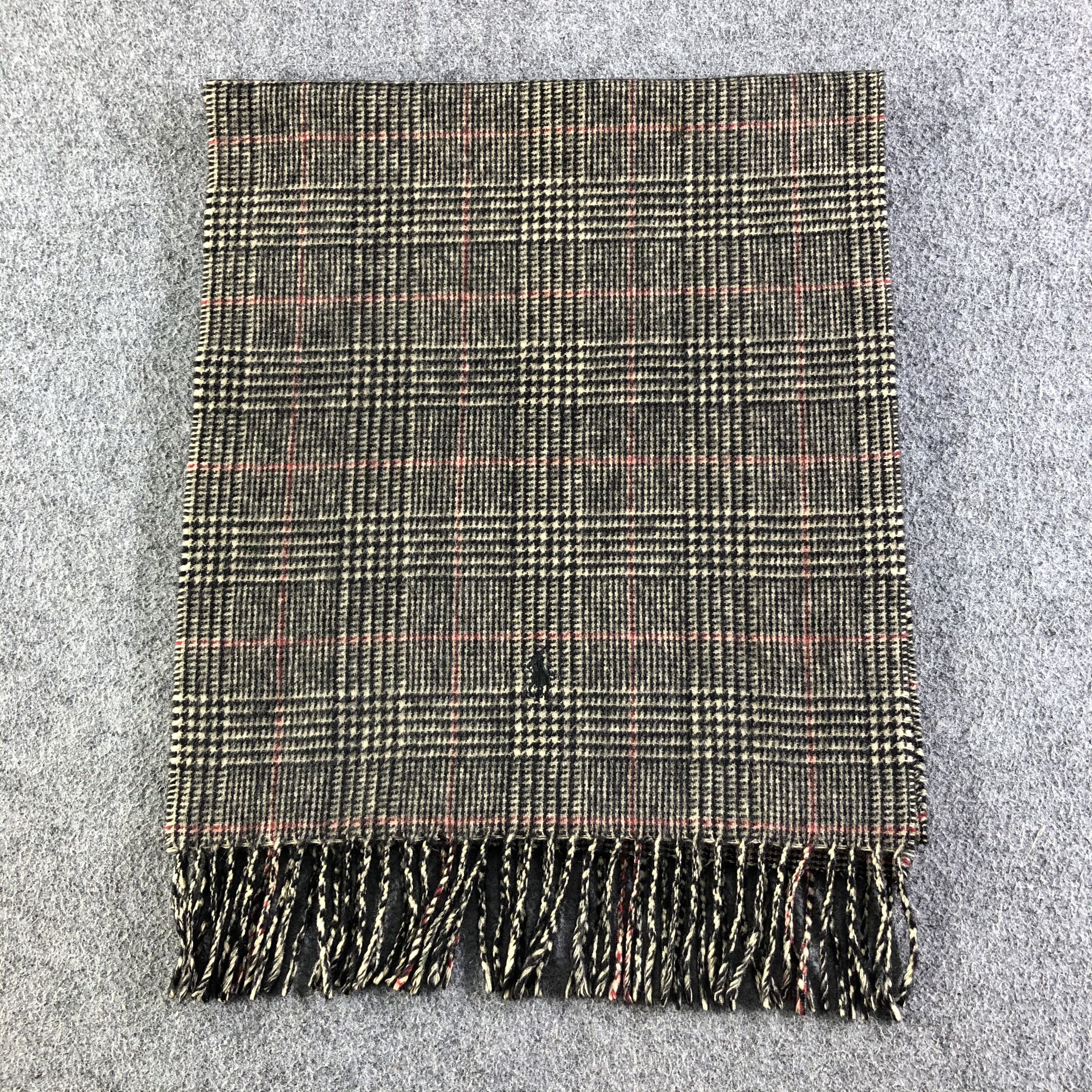 Polo Ralph Lauren Polo Ralph Lauren Cashmere Scarf / Muffler / Neckwear Size ONE SIZE - 2 Thumbnail