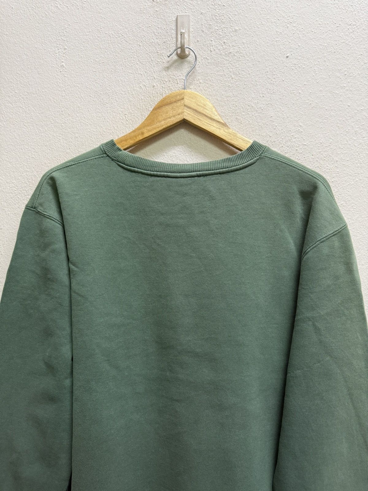Stussy Stussy Emdroidery Center Logo Distressed Sweatshirt Size US XL / EU 56 / 4 - 24 Thumbnail