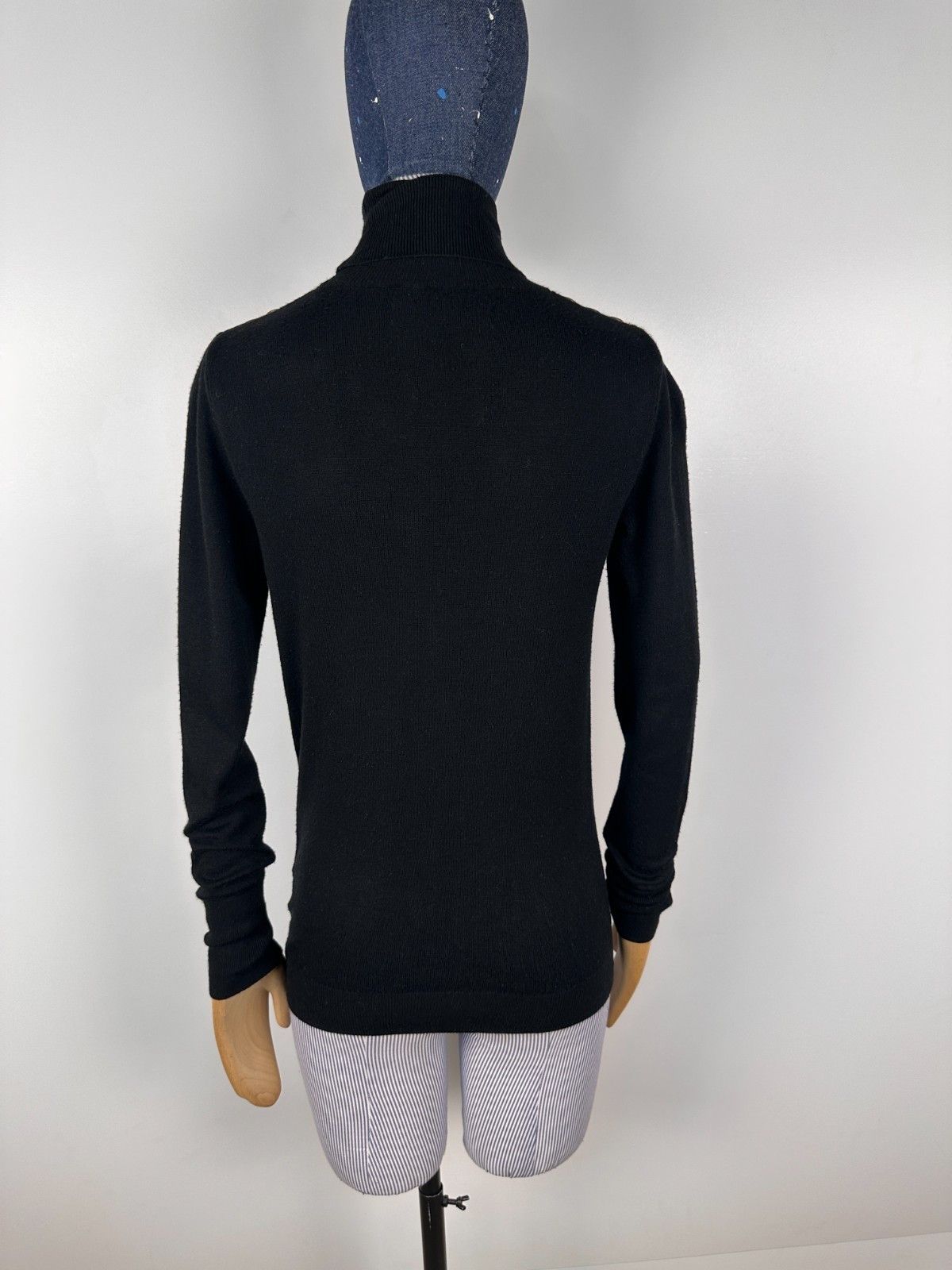 Other Holland Cooper Roll Neck Brown Black Pullover Jumper Sweater Size XS / US 0-2 / IT 36-38 - 7 Thumbnail