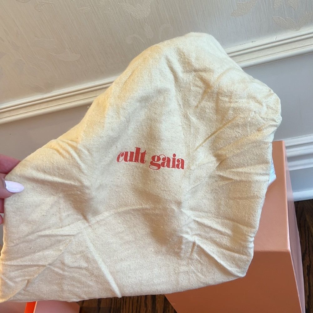 Cult Gaia Cult Gaia Eos Box Bag in Pearl Size ONE SIZE - 9 Thumbnail