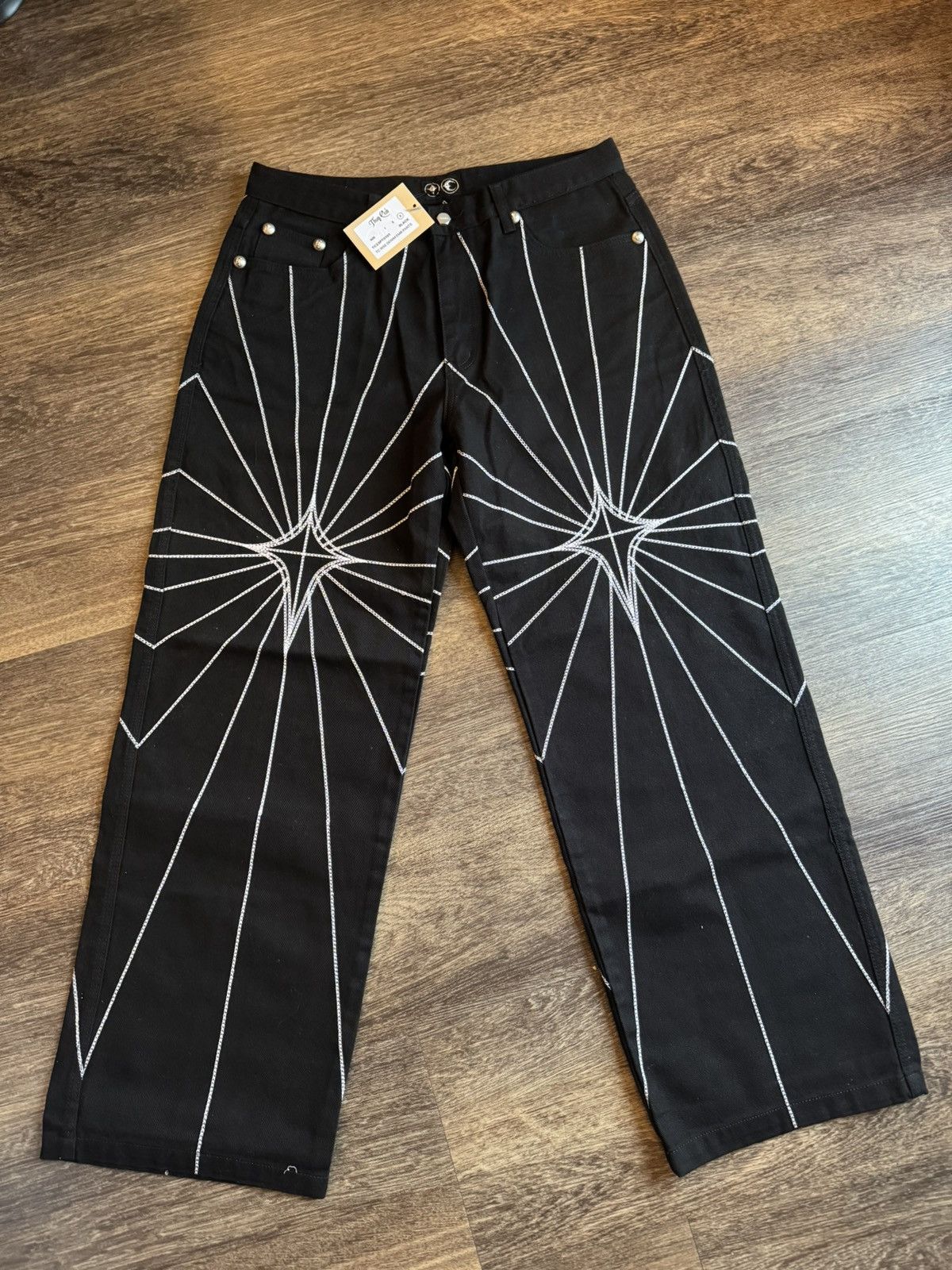 Thug Club rise denim jeans