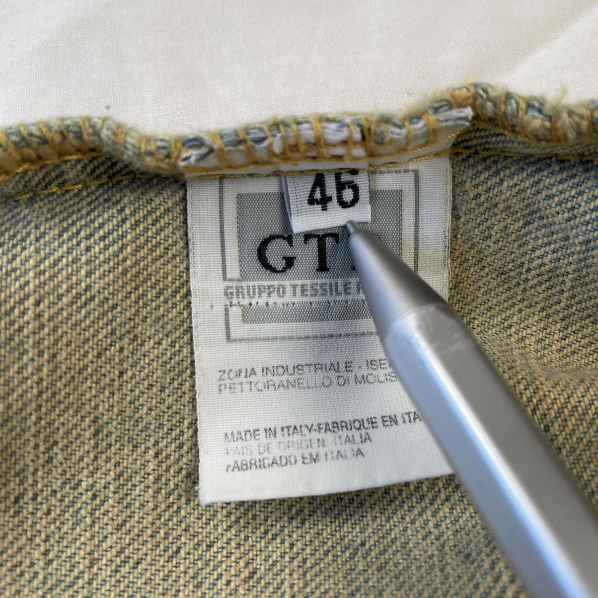 Helmut Lang 1998 Helmut Lang GTR Denim Jacket Size US M / EU 48-50 / 2 - 9 Thumbnail