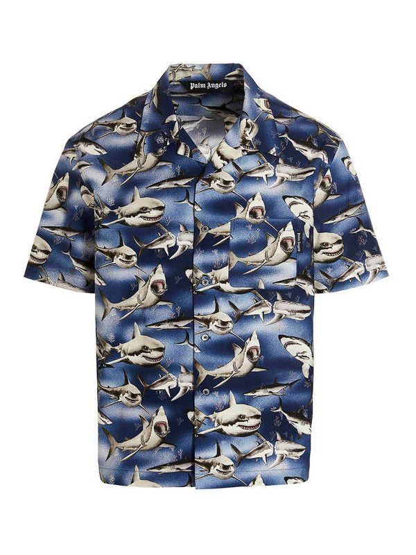 Palm Angels o1y0325 Patterned Shirt in Multicolor Size US L / EU 52-54 / 3 - 1 Thumbnail