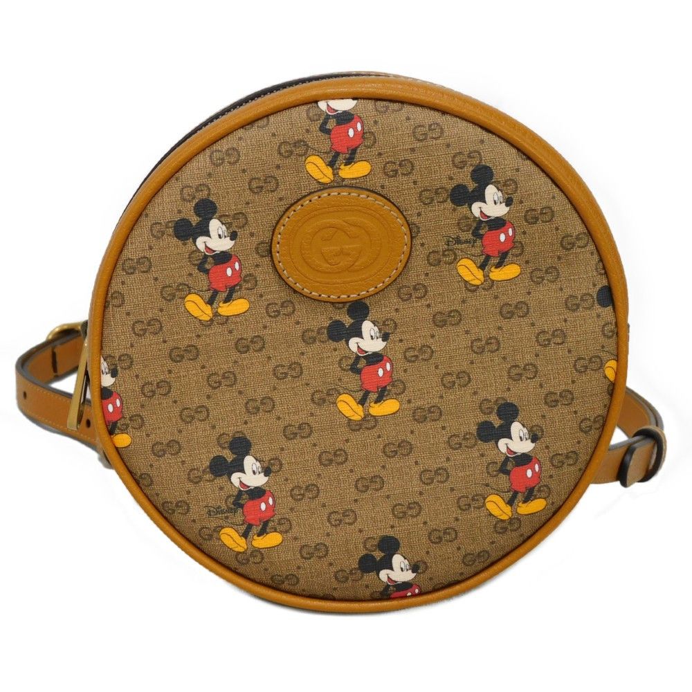 Gucci Gucci Gucci Mickey Mouse Mini Backpack Canvas Backpack  display picture 1