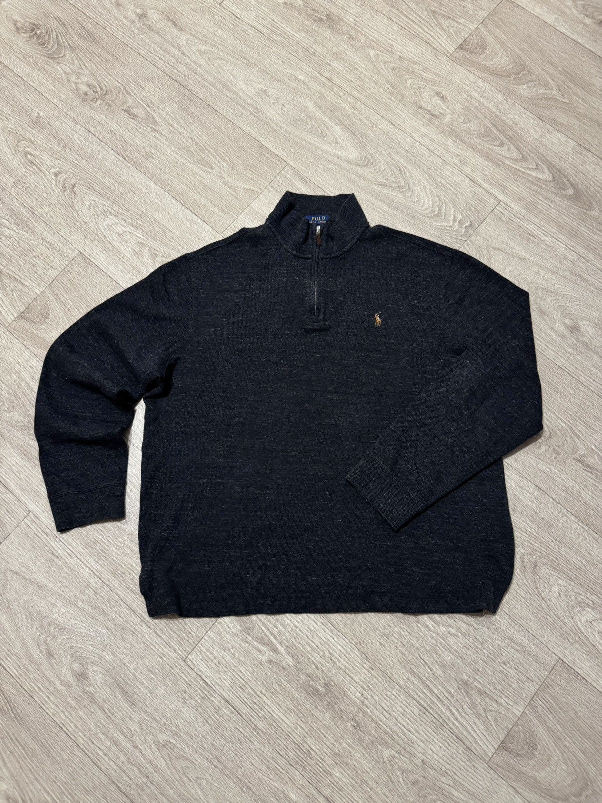 Polo Ralph Lauren 🔷Vintage Polo Ralph Lauren Old Money 1/4 Zip Sweatshirt🔷 Size US L / EU 52-54 / 3 - 1 Thumbnail