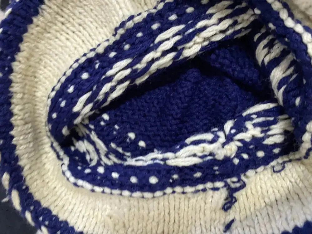 Handmade Japanese Brand Knit Beanie Hat Size ONE SIZE - 5 Thumbnail