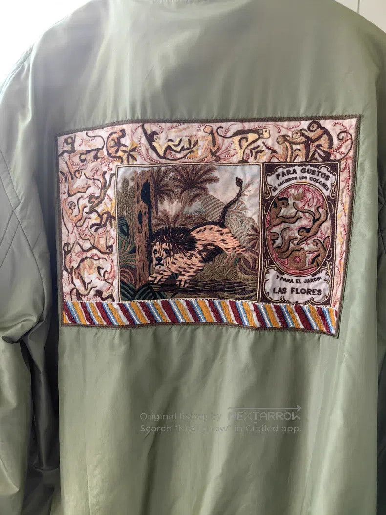 Valentino Valentino Silk embroidered jacket baseball uniform Size US M / EU 48-50 / 2 - 9 Thumbnail