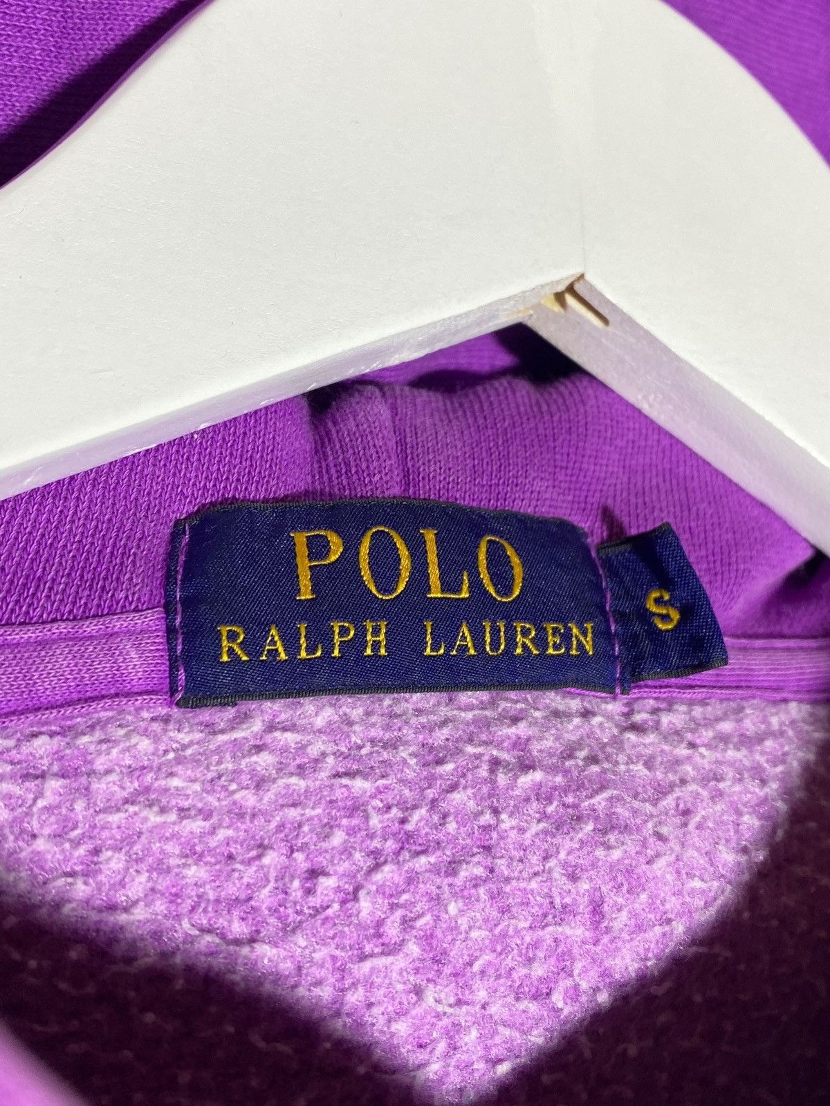 Polo Ralph Lauren 🔥 POLO RALPH LAUREN PURPLE HOODIE NEON PREPPY Y2K VIBES Size US S / EU 44-46 / 1 - 15 Thumbnail