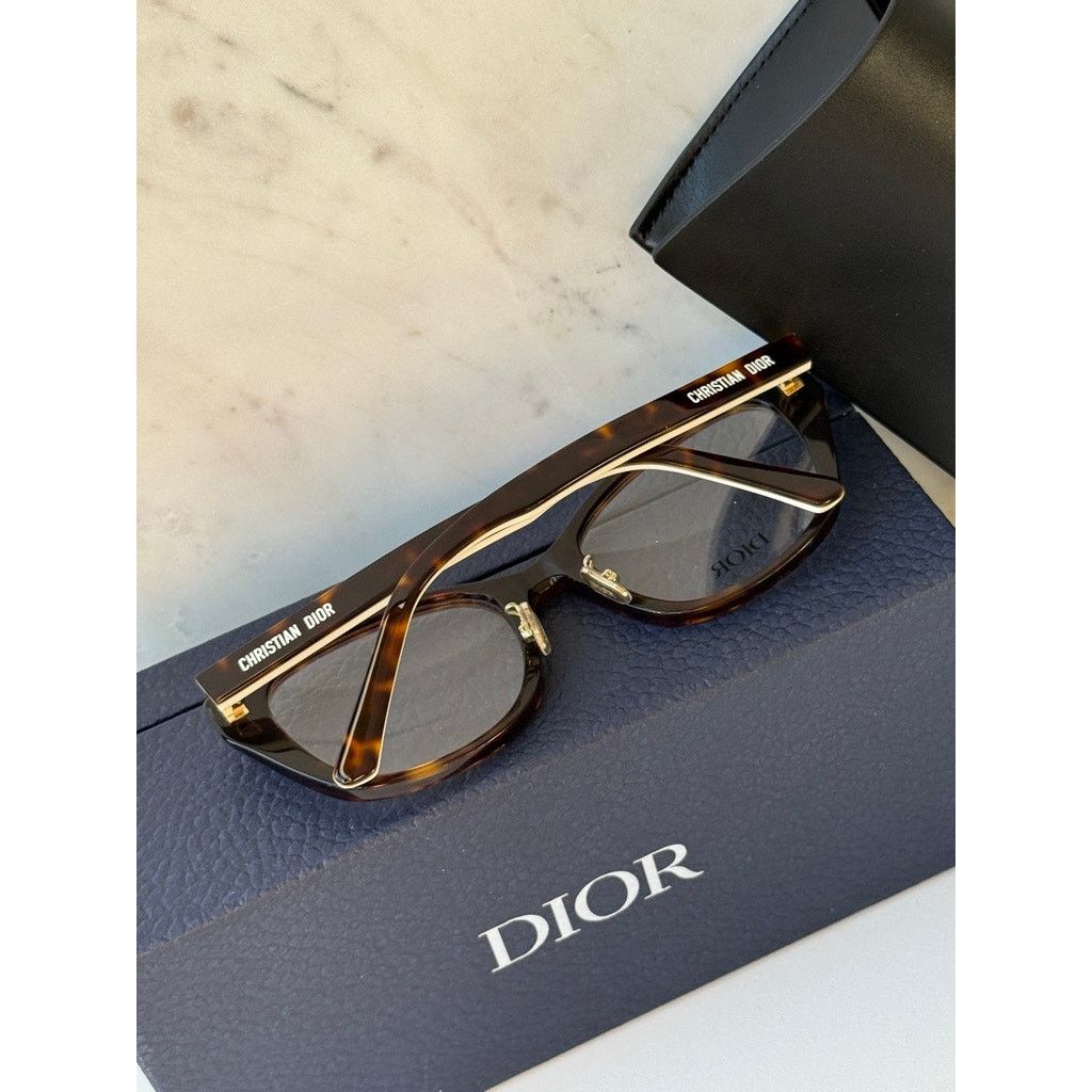 Dior NEW Dior LaParisienneDiorO S4F Eyeglasses Frames Brown Size ONE SIZE - 9 Thumbnail
