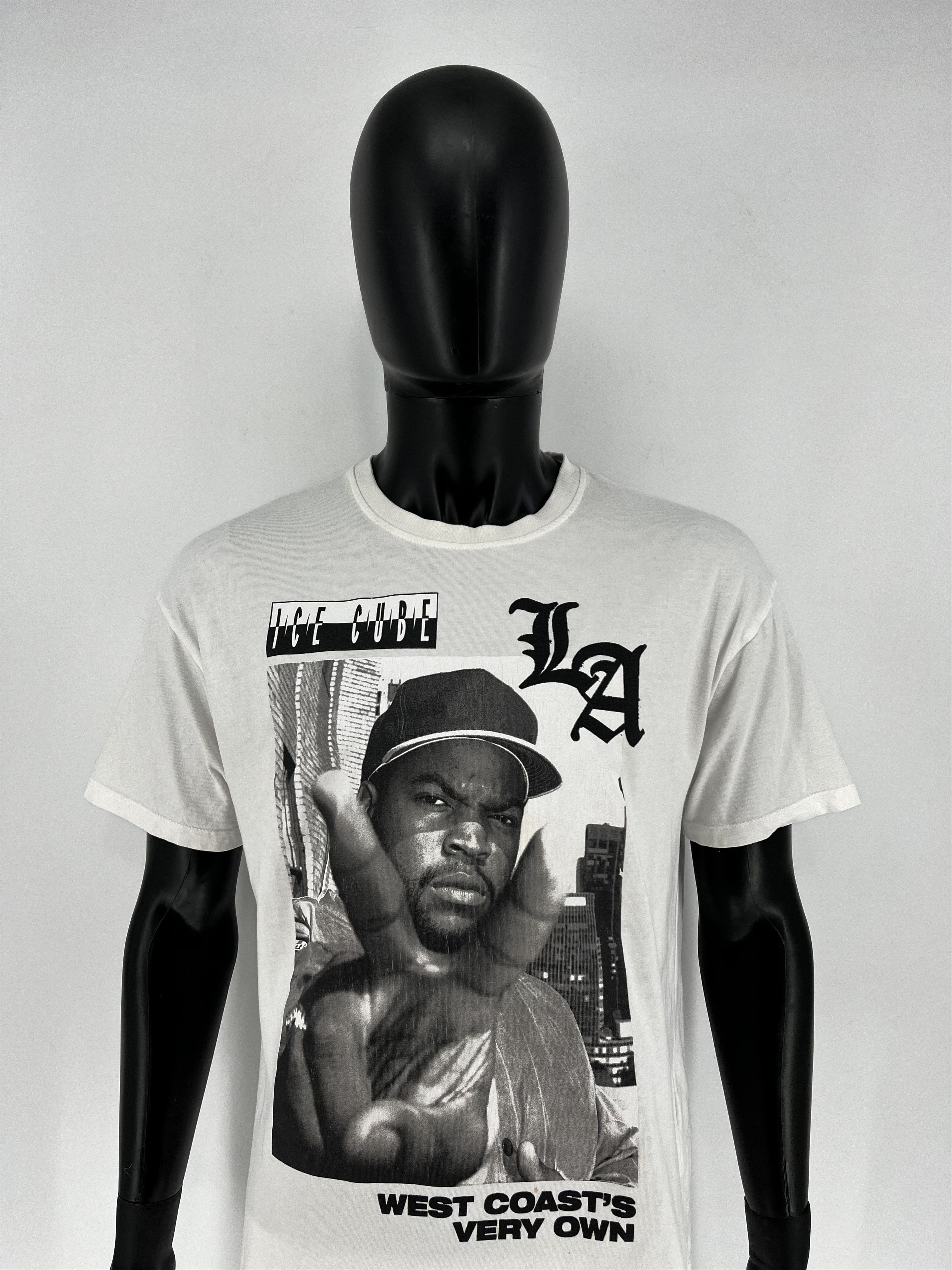Band Tees × Rap Tees × Vintage Vintage Y2K Ice Cube Rap Tee Art Band Rock Streetwear Size US S / EU 44-46 / 1 - 1 Thumbnail