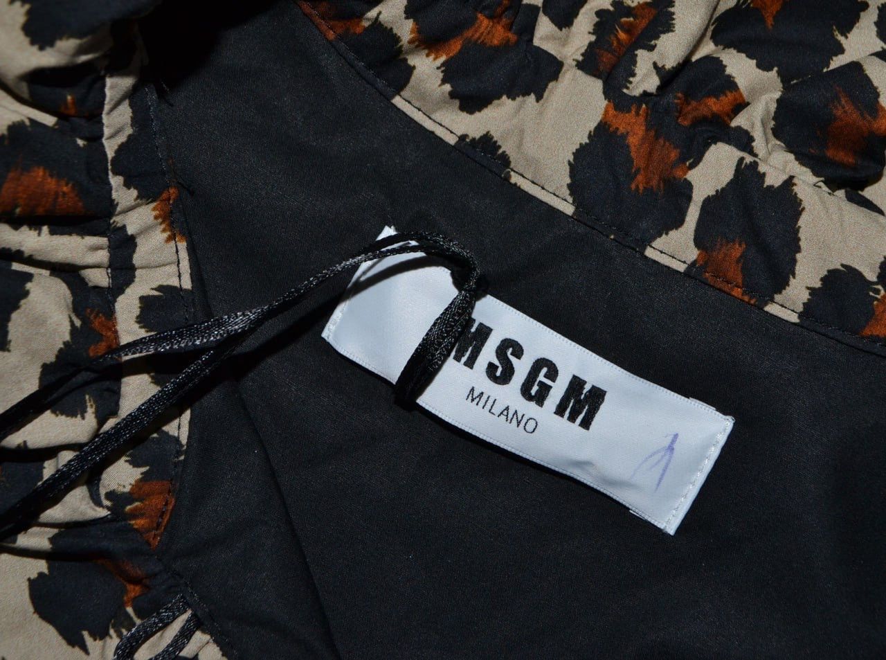MSGM MSGM Milano Blusa/Blouse Shirt Leopard Womens Size 40 NEW Size M / US 6-8 / IT 42-44 - 15 Thumbnail