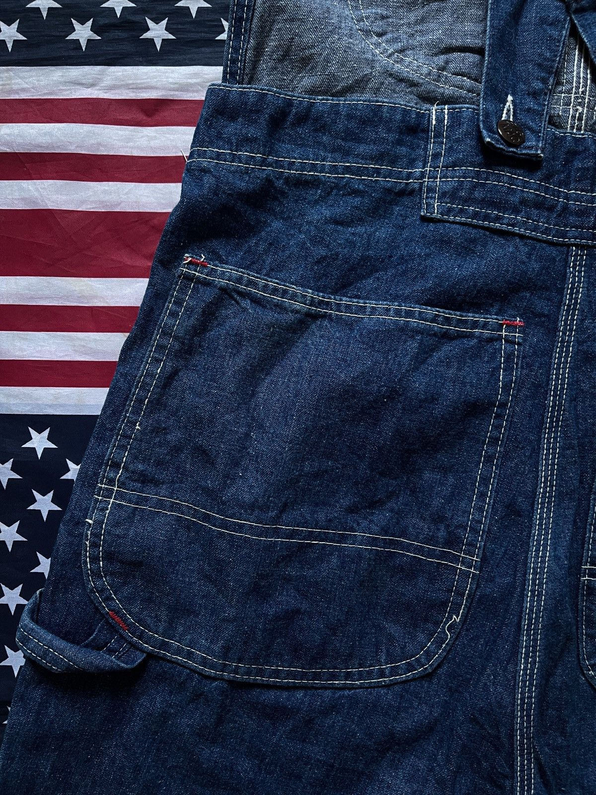Big Mac × Vintage Vintage 1960s BigMac Overalls Size US 34 / EU 50 - 9 Thumbnail