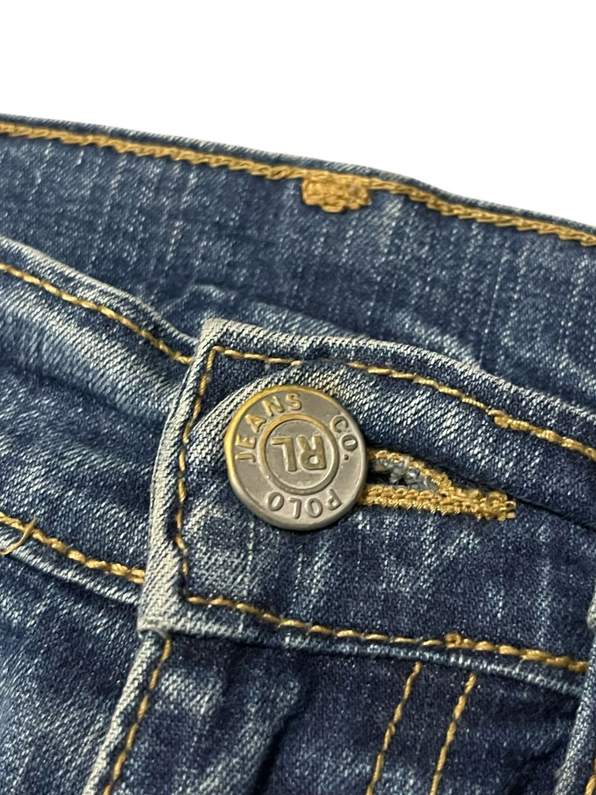 Polo Ralph Lauren FLARED💥 Polo Ralph Lauren Low Rise Flare Jeans Denim Size US 30 / EU 46 - 7 Thumbnail