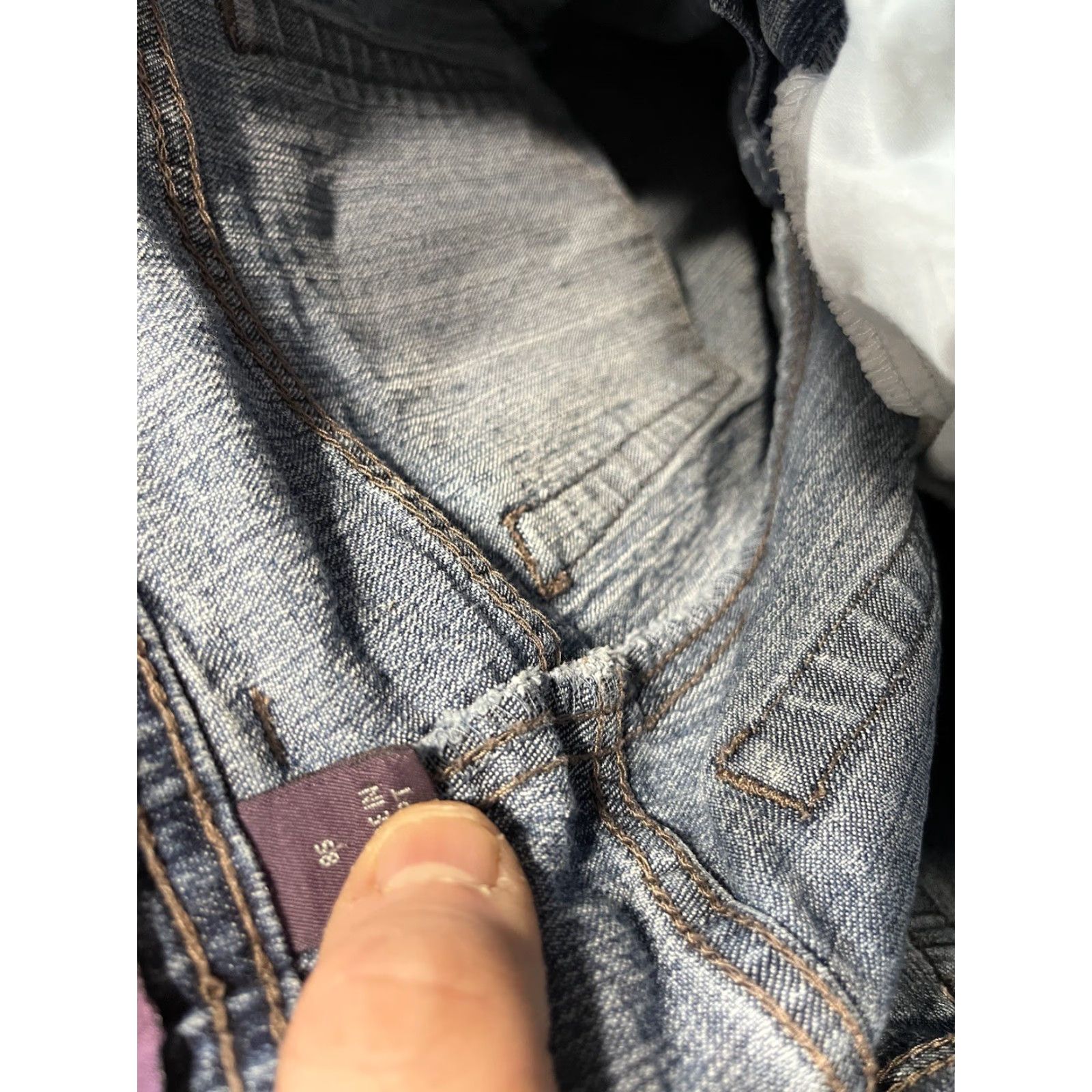 Gloria Vanderbilt Gloria Vanderbilt Amanda Jeans Tapered 8P 8 Regular Blue Denim Cotton Elastane Women Modern Stretch 90s Vintage No Size 30" / US 8 / IT 44 - 6 Thumbnail