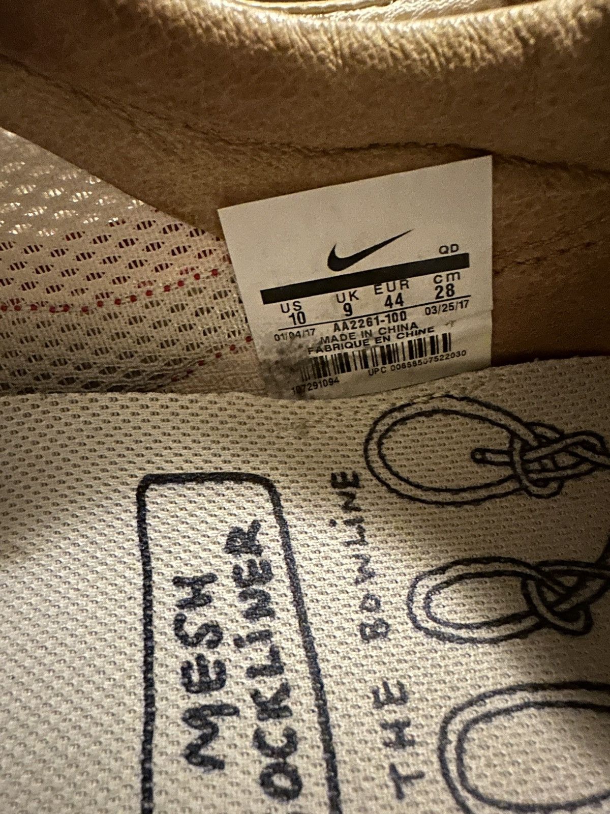 Nike × Tom Sachs Nikecraft x Tom Sachs Mars Yard 2.0 Size US 10 / EU 43 - 13 Thumbnail