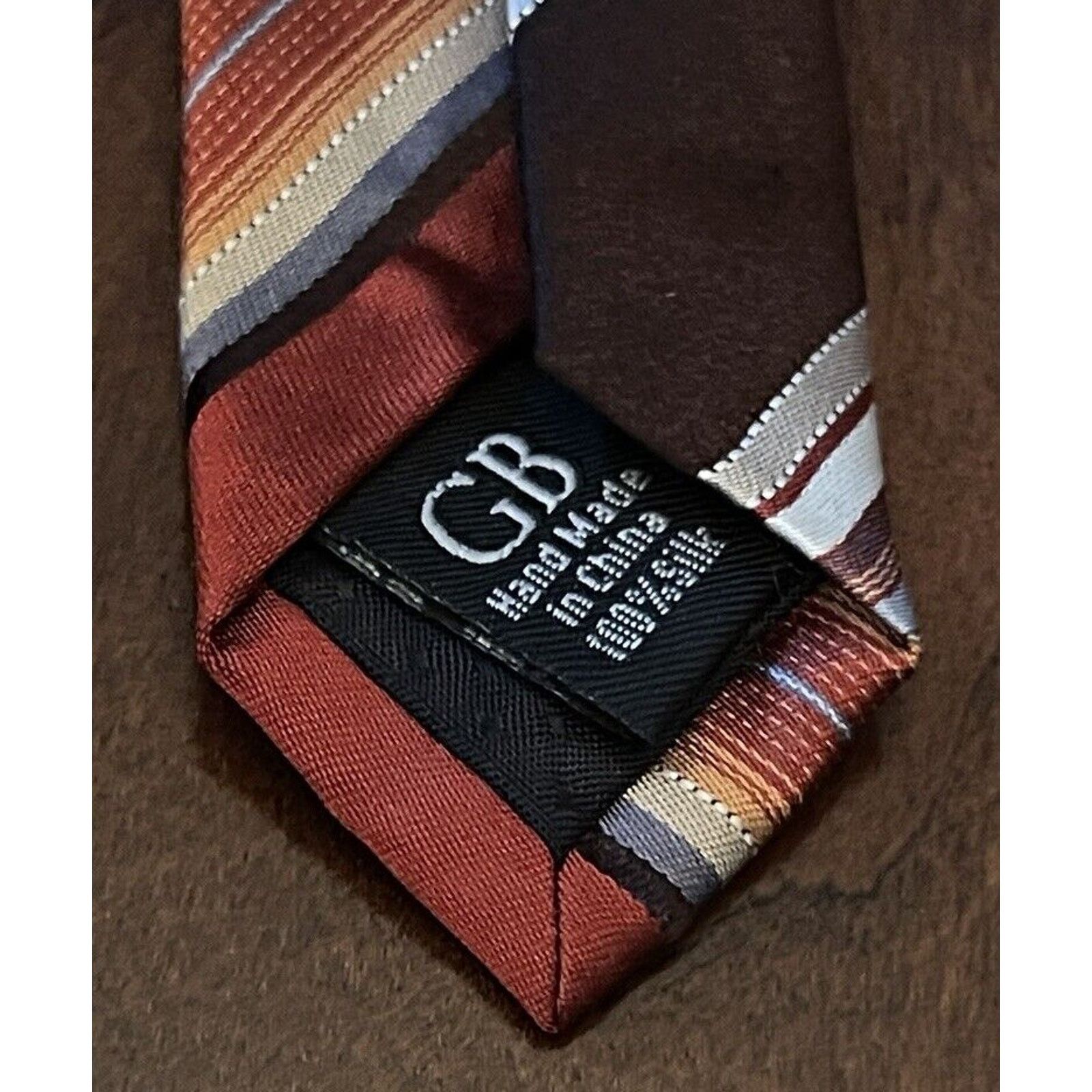 Geoffrey Beene Geoffrey Beene Hand Made 100% Silk Made In China Size ONE SIZE - 7 Thumbnail