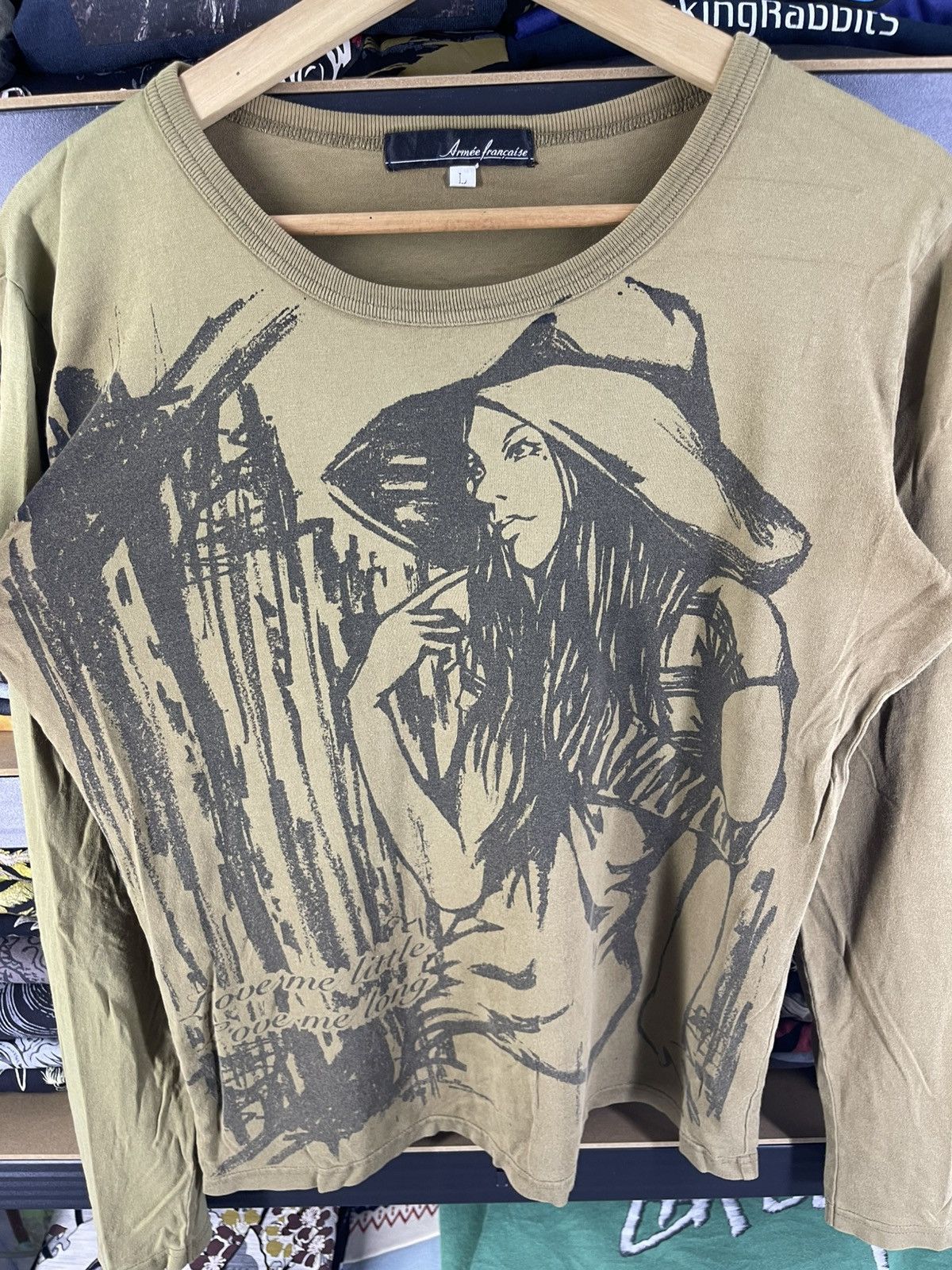 Japanese Brand Vintage Armee Francaise Hysteric Glamour Shirt Tee Size US L / EU 52-54 / 3 - 3 Thumbnail