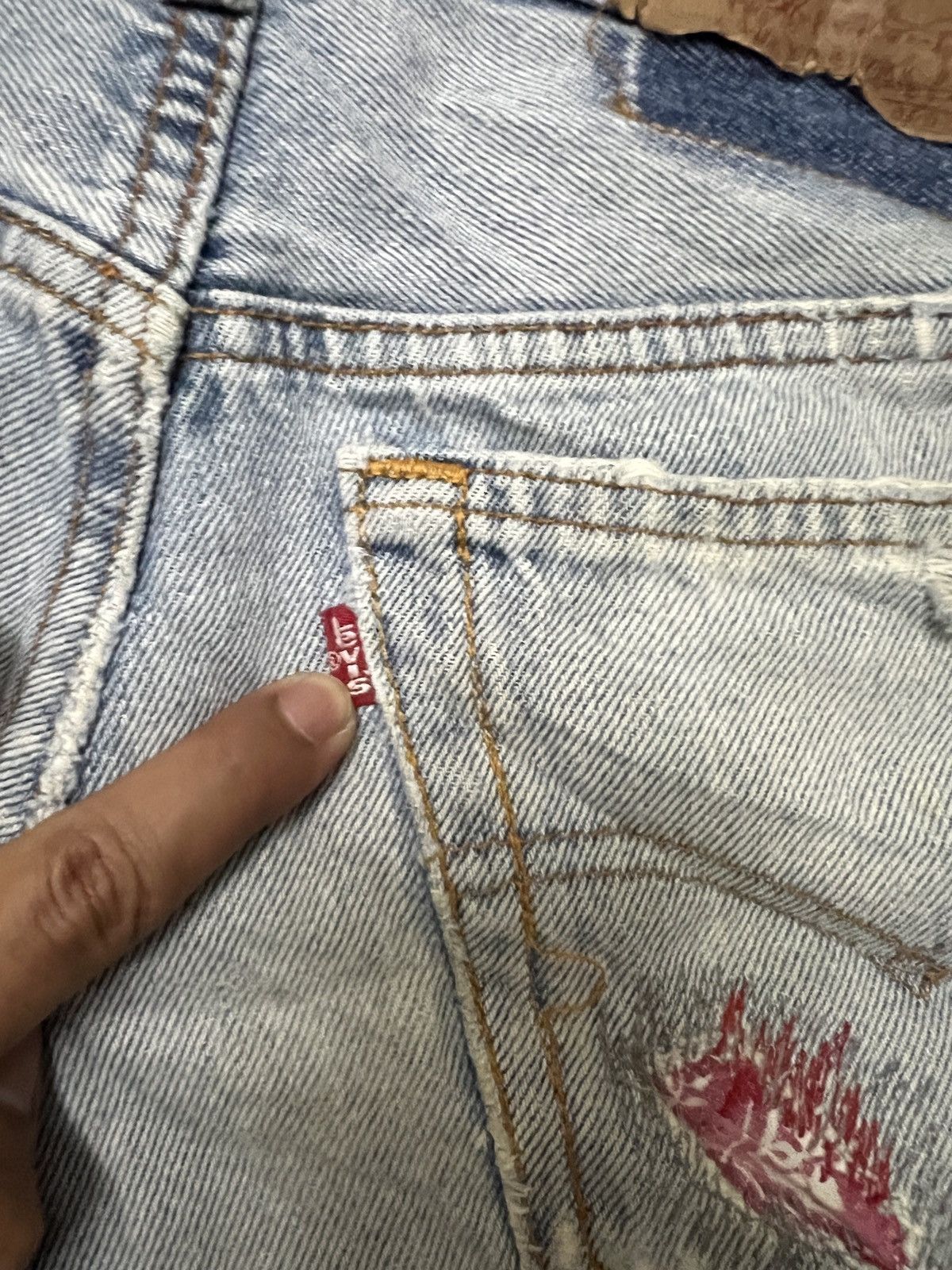Levi's Made & Crafted 526. Vintage Levi’s 501 x Reyn Spooner Hawaiian Patch Shorts Size US 32 / EU 48 - 8 Thumbnail