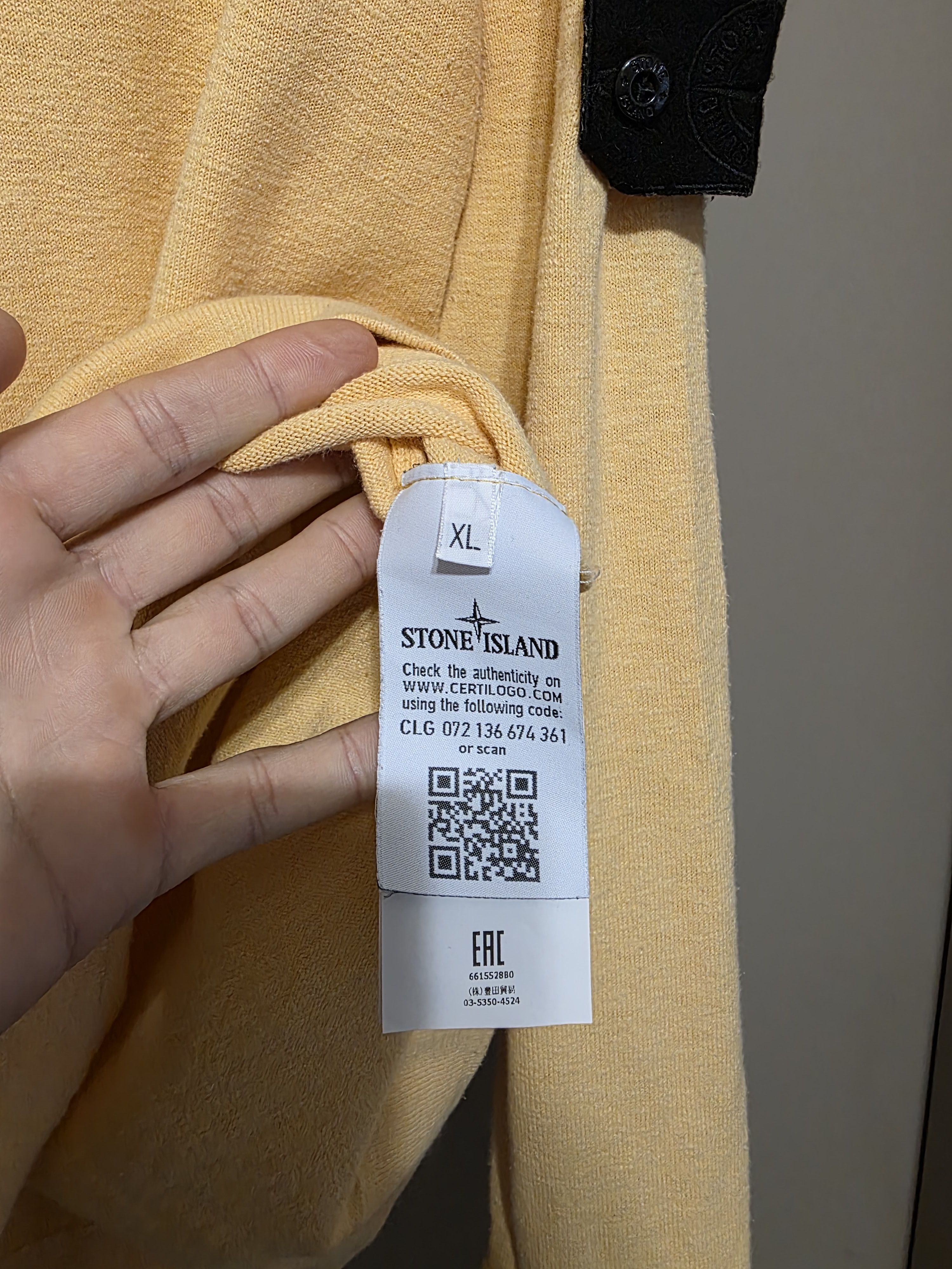 Stone Island Stone Island Crewneck Sweatshirt Compass Patch perfect condi Size US XL / EU 56 / 4 - 6 Thumbnail