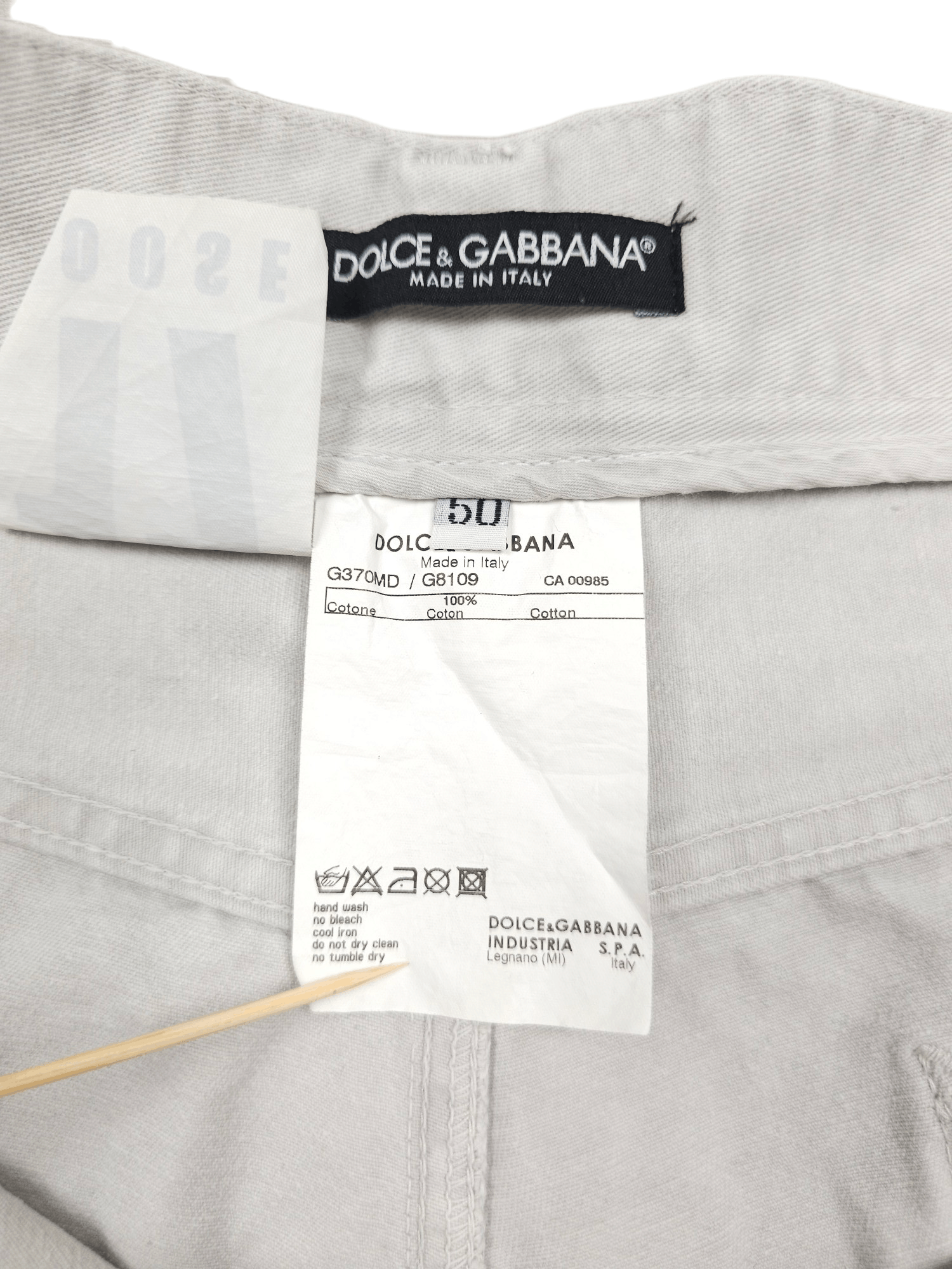 Dolce & Gabbana × Vintage 💎 Size 34/34 Dolce Gabbana 90's Distressed Denim Jeans Y2K Size US 34 / EU 50 - 17 Thumbnail