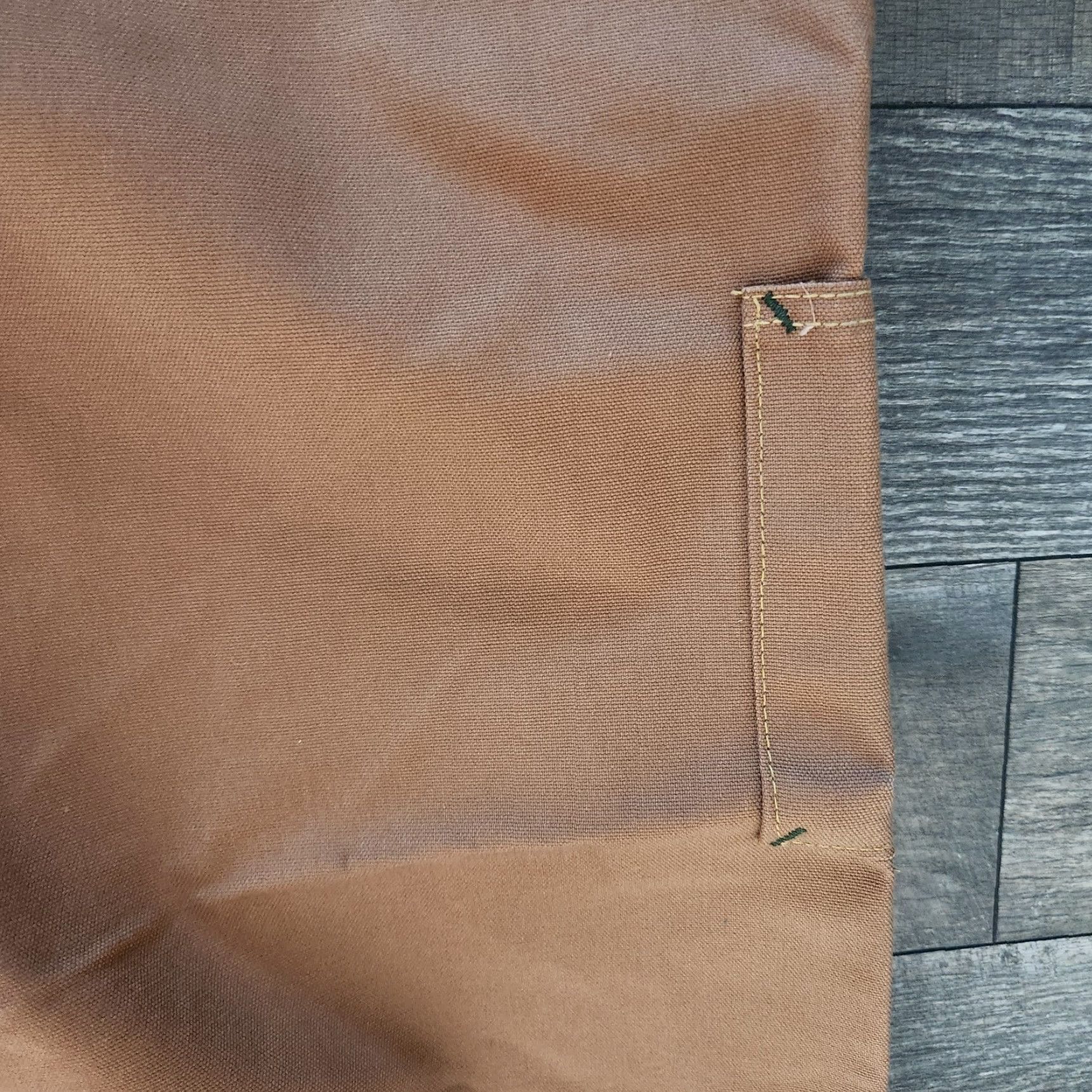 Vintage Bulwark FR Carpenter Pants 40x30 Canvas Duck Brown Durable Utility Pockets Work Mens Jeans Regular 40 Inseam 30 Straight" Size US 40 / EU 56 - 4 Thumbnail