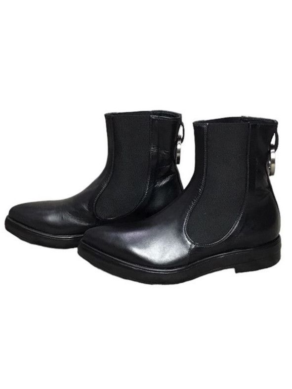 RoccoP Rocco P Ladies Handmade Ankle Black Boots Size US 7.5 / IT 37.5 - 7 Thumbnail