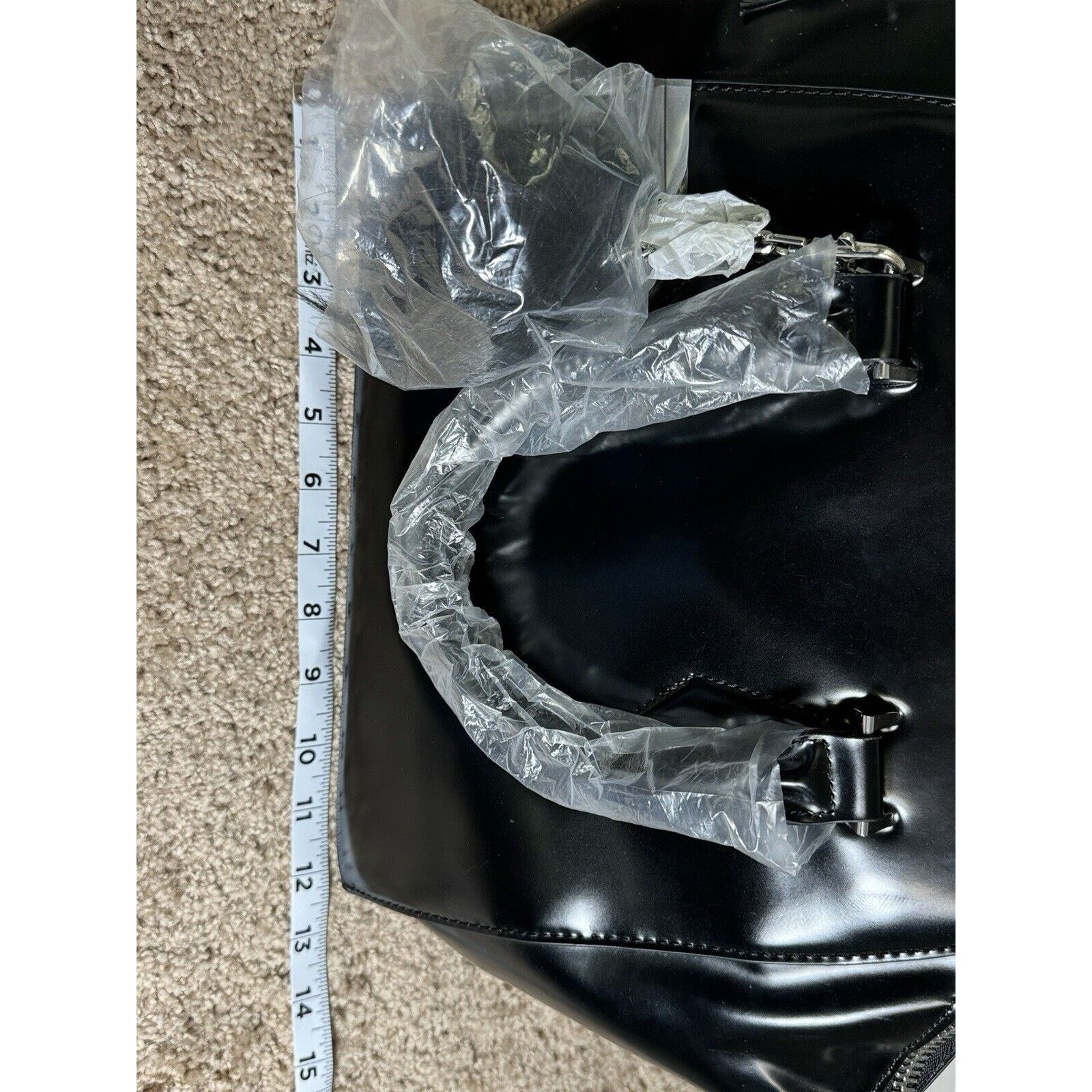Aldo ALDO Womens Black Handbag Size ONE SIZE - 9 Thumbnail