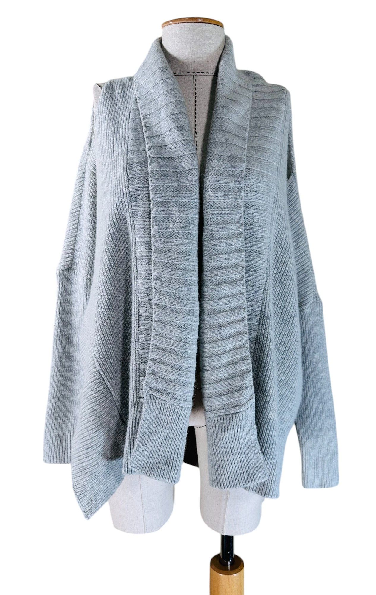 Allsaints grey wool cardigan Size M / US 6-8 / IT 42-44 - 1 Thumbnail