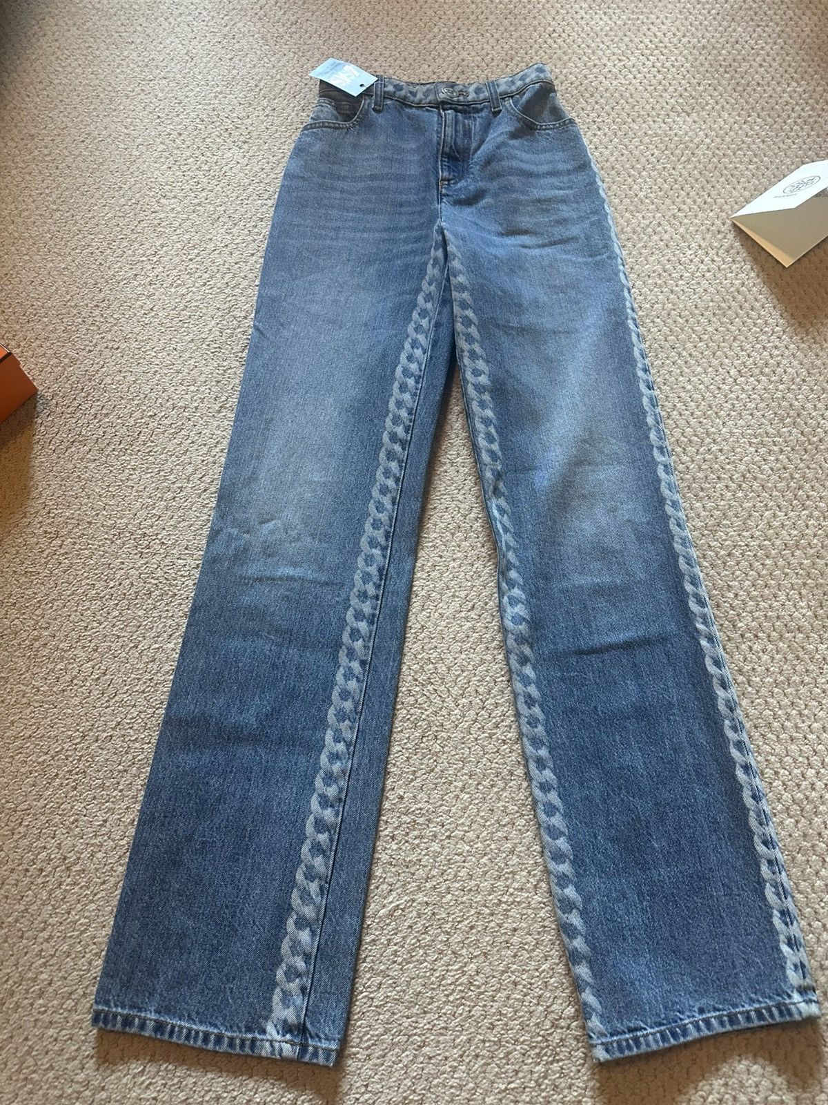 Chanel CHANEL Denim Pants Size 34 – Owned by BLACKPINK Lisa Size 25" / US 0 / IT 36 - 1 Thumbnail