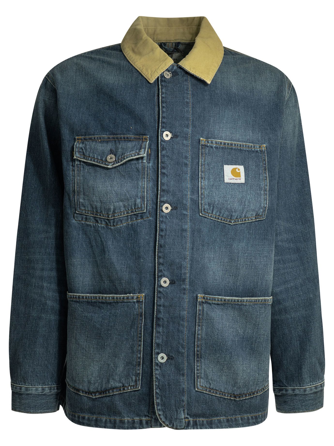 Carhartt Wip Carhartt Wip Warren Chore Denim Jacket tag size L Men - USA Duties Paid Size US L / EU 52-54 / 3 - 1 Thumbnail