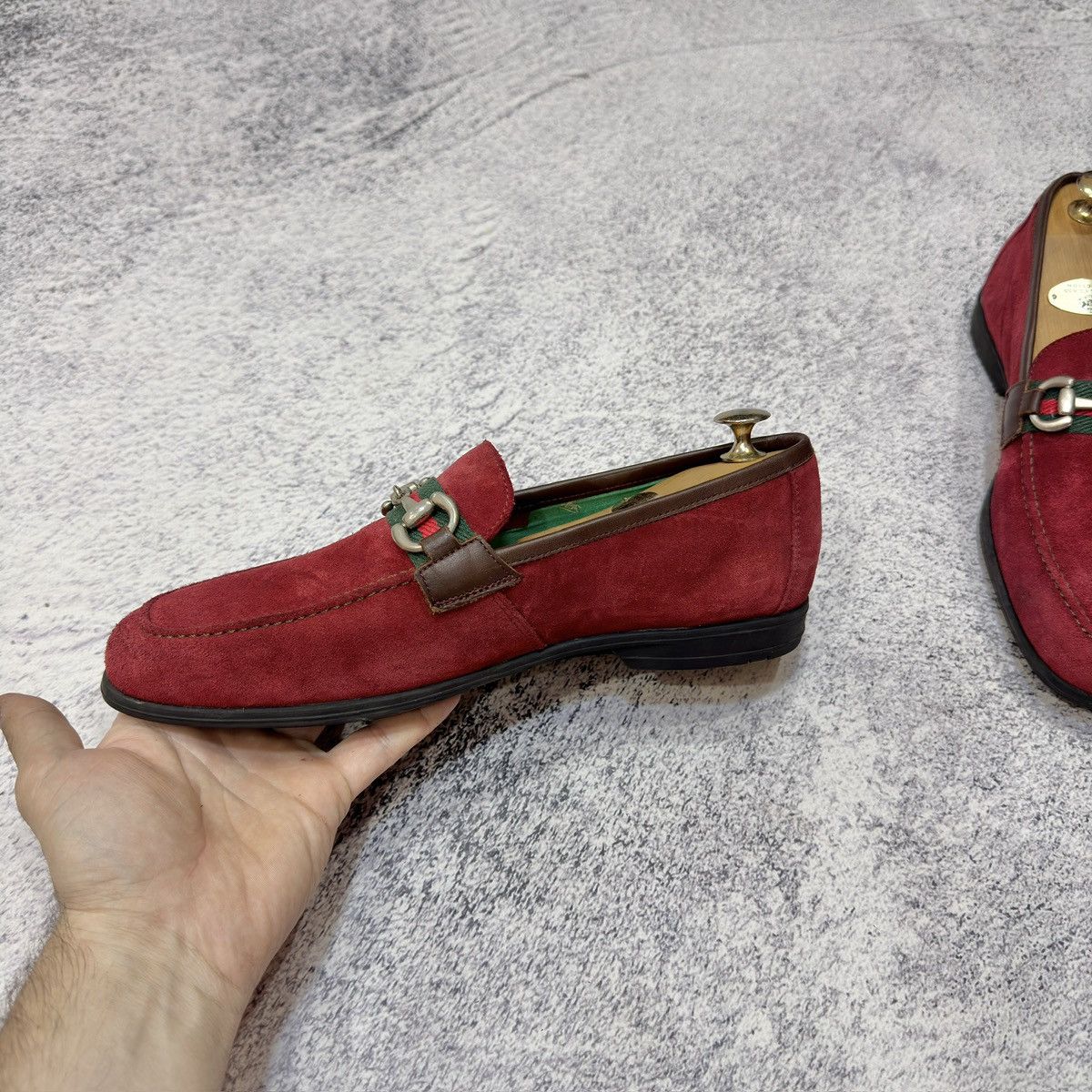Other Trotters Horsebit Suede Lofers US9 UK8 EU42 27cm Size US 9 / EU 42 - 5 Thumbnail
