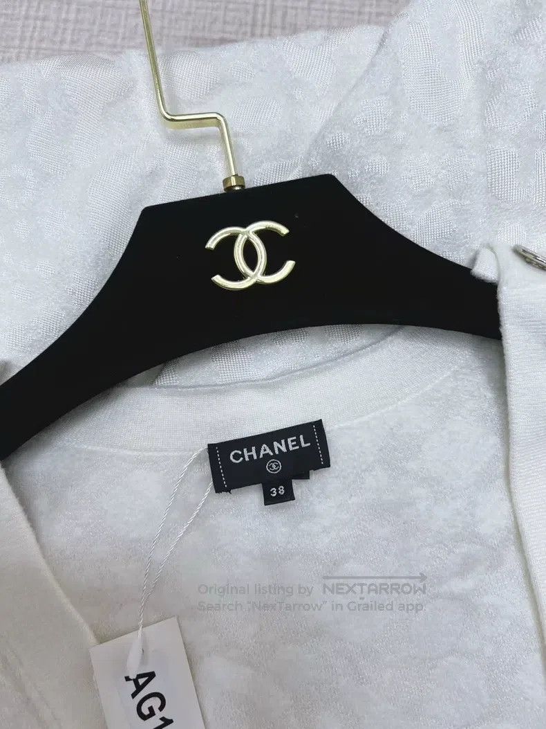 Chanel Chanel Dark pattern silver button dress Size XS / US 0-2 / IT 36-38 - 5 Thumbnail
