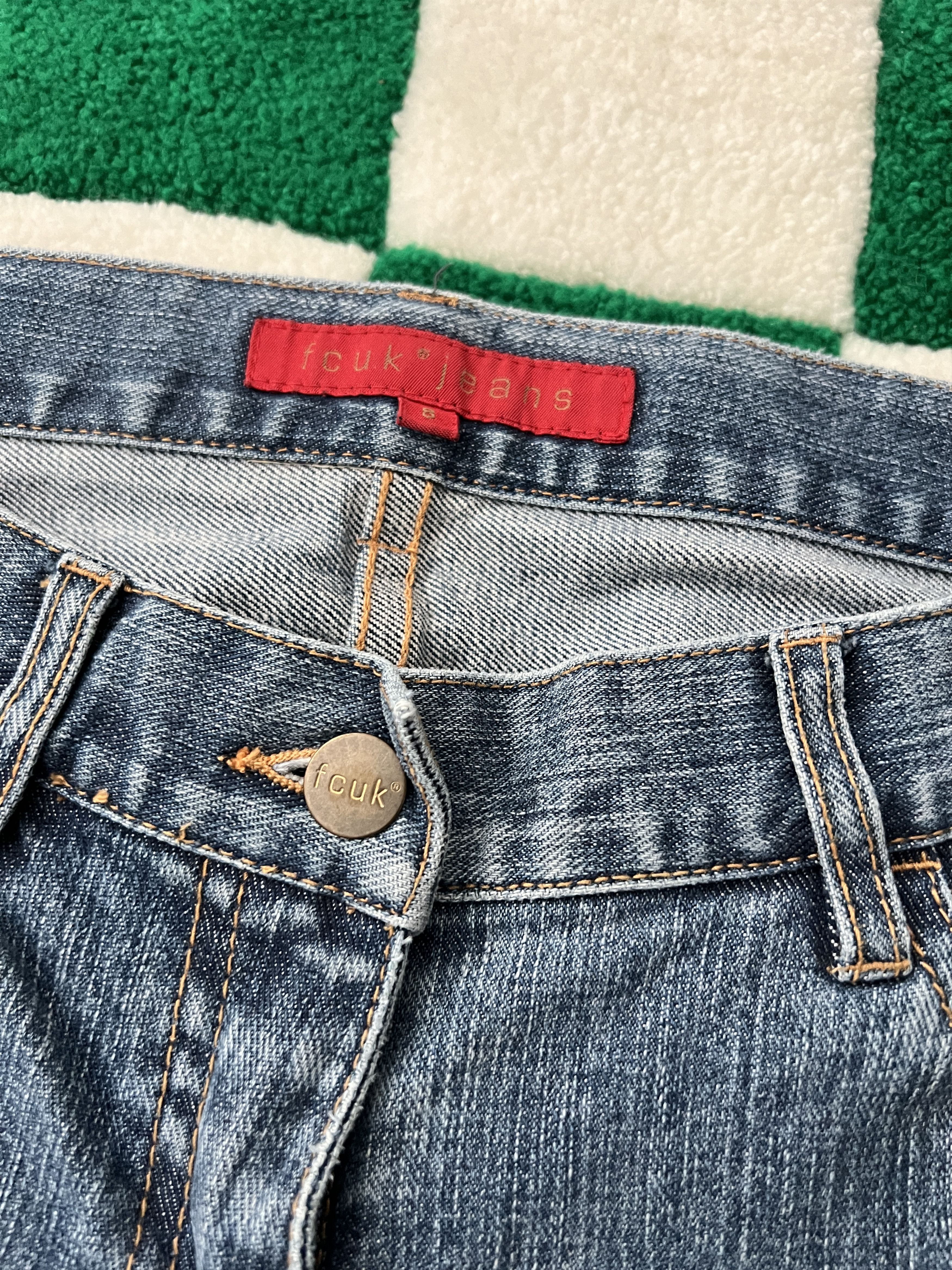 FCUK Vintage Fcuk Jeans Streetwear Jeans Flared Jeans Size 27" / US 4 / IT 40 - 12 Thumbnail