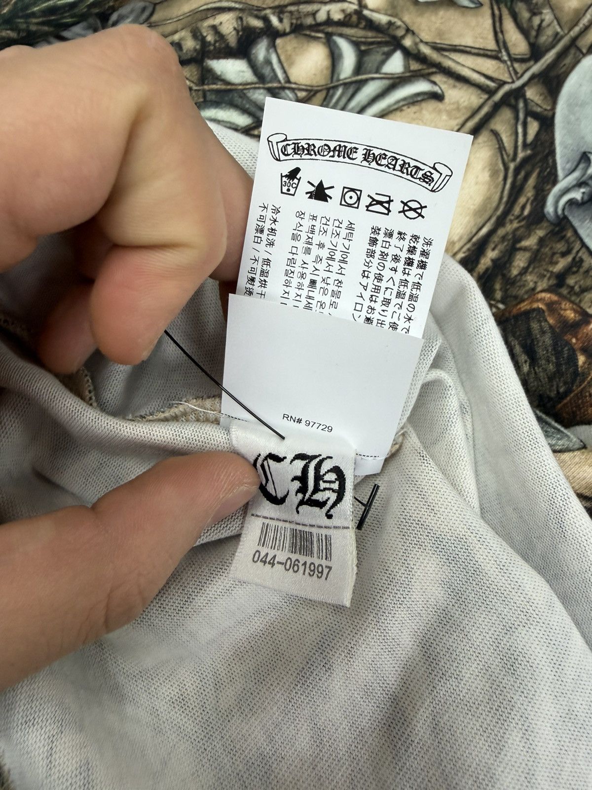 Chrome Hearts × Drake Chrome Hearts Drake Nocta Camo Tee Medium Size US M / EU 48-50 / 2 - 8 Thumbnail