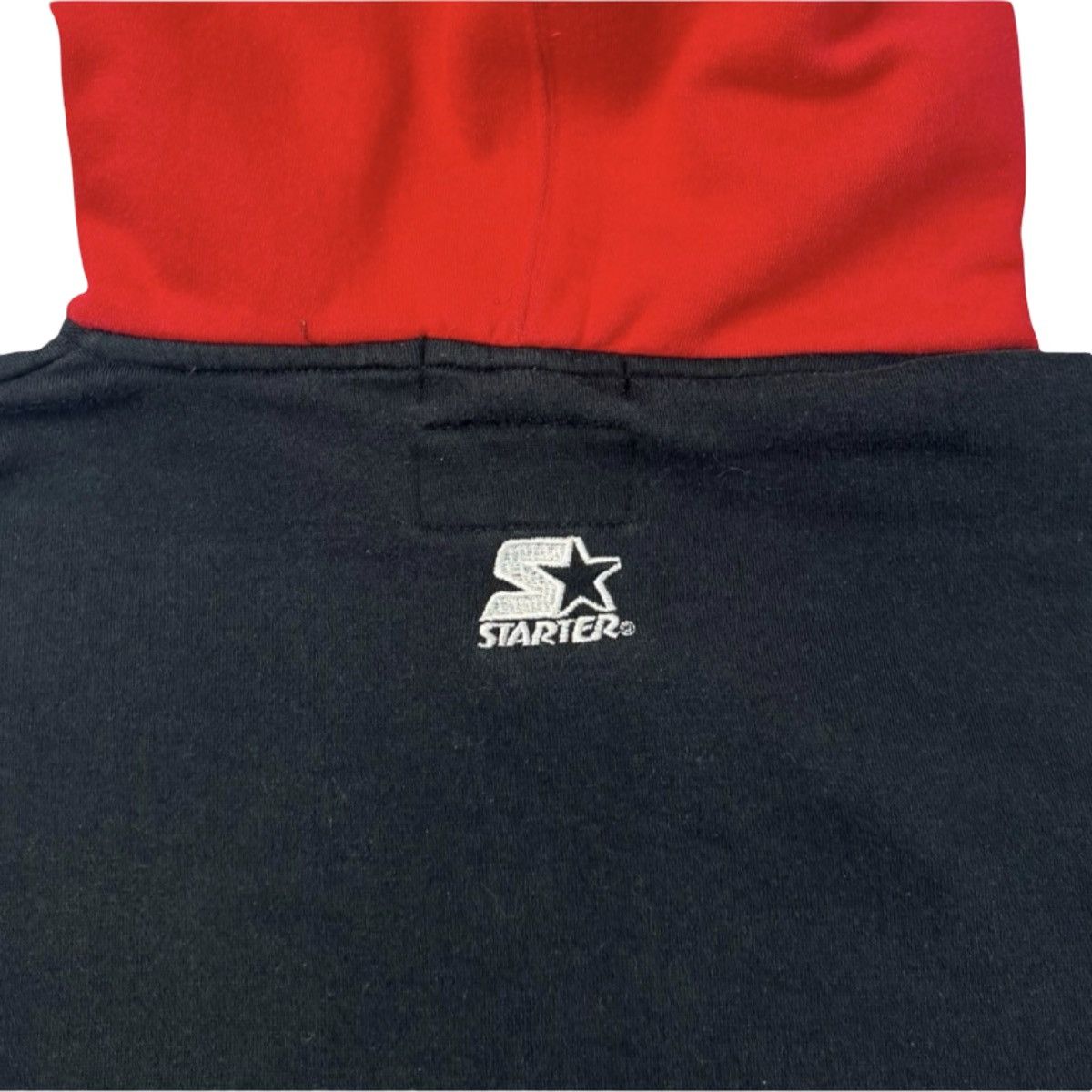 Starter Vintage Starter Chicago Bulls NBA Double Hood Hooded Hoodie Size US L / EU 52-54 / 3 - 5 Thumbnail