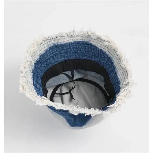 Japanese Brand Honjoh x Maezo Unisex Denim Bucket Hats Size ONE SIZE - 6 Thumbnail
