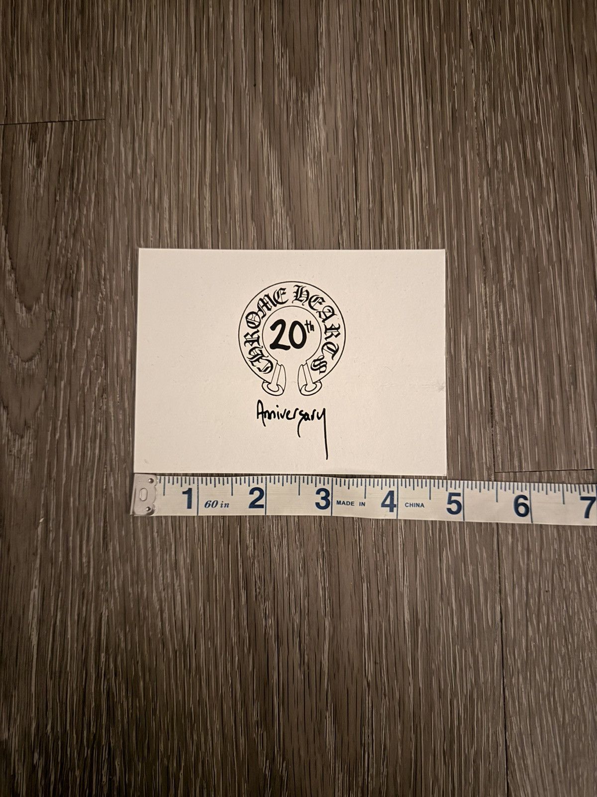 Chrome Hearts Chrome Hearts Tokyo 20th Anniversary VIP Invitation Card Size ONE SIZE - 6 Thumbnail