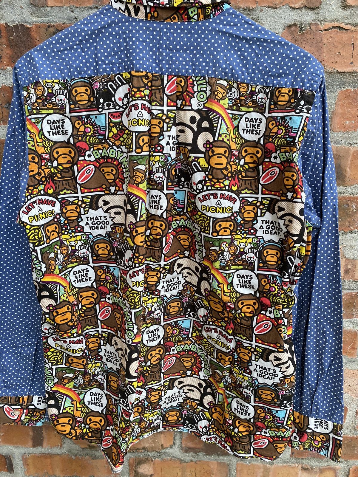 Bape 2008 Bape Baby Milo all logo Size US XL / EU 56 / 4 - 10 Thumbnail