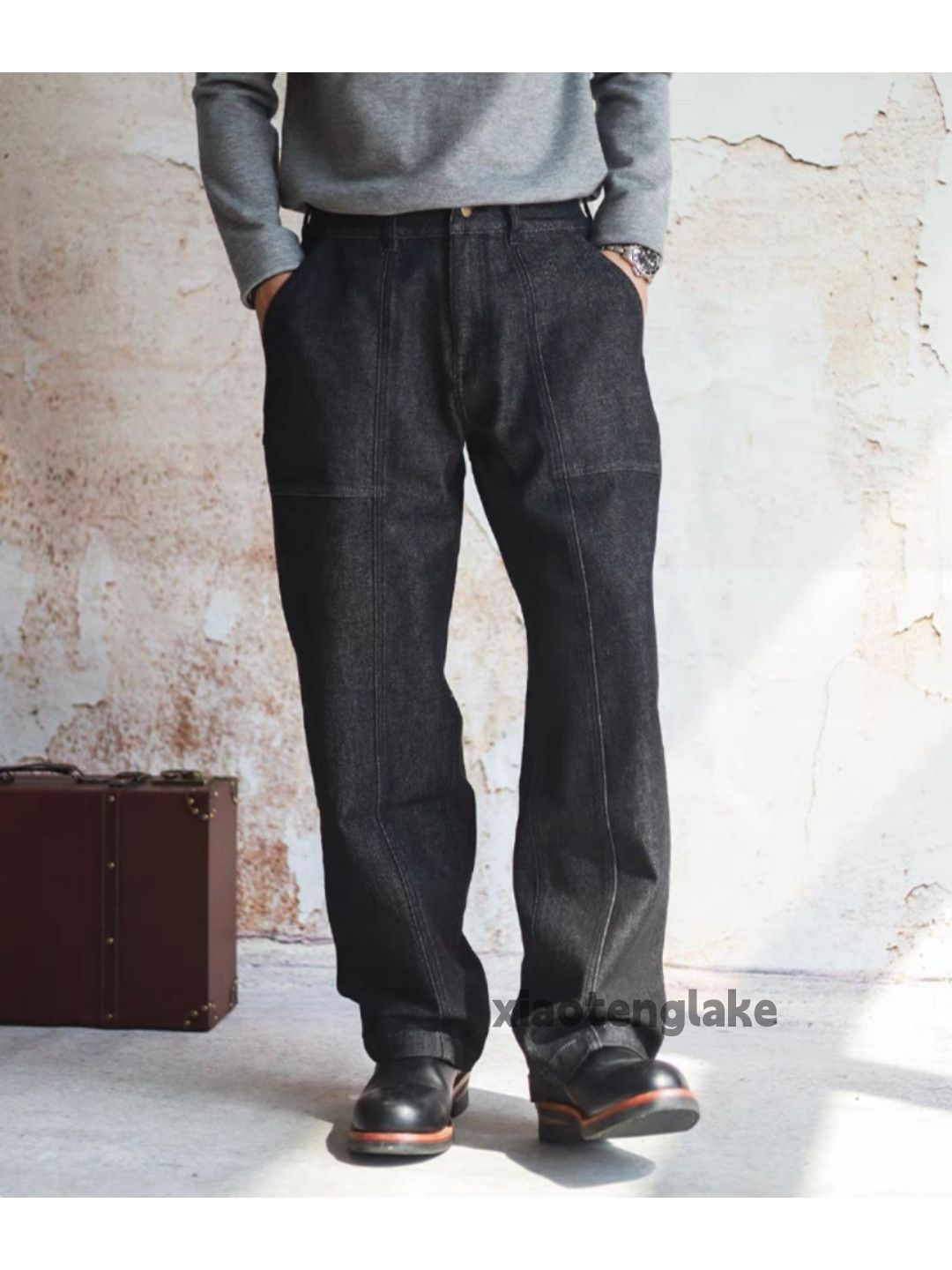 Vintage Utility punk yuppie loose baggy hiphop cargo jeans Size US 32 / EU 48 - 4 Thumbnail