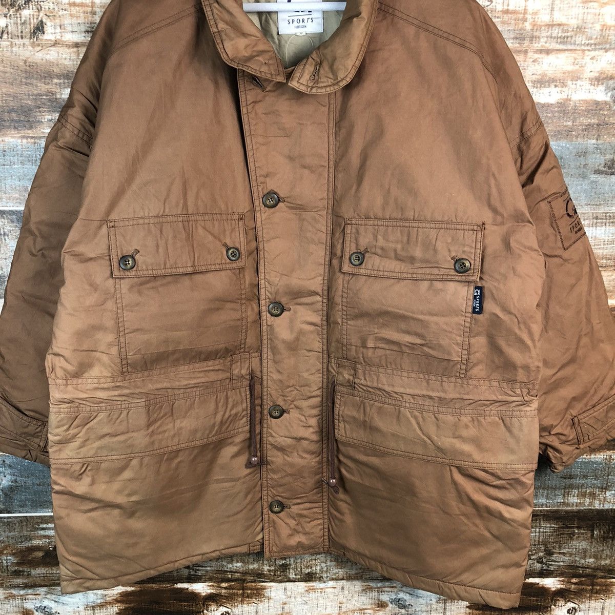 Japanese Brand G sport Honda Brown jacket vintage #A1526 Size US L / EU 52-54 / 3 - 5 Thumbnail