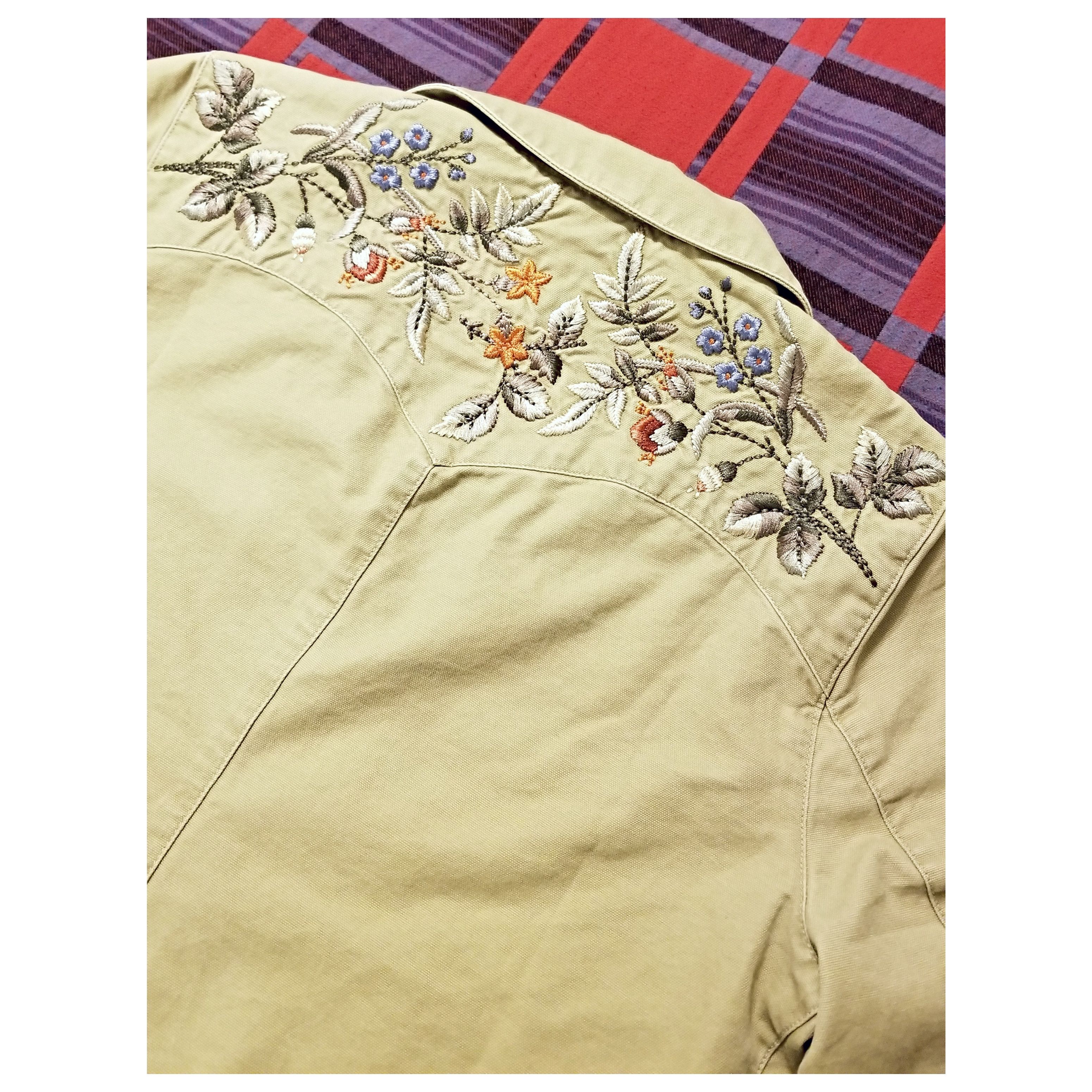 Ralph Lauren RALPH LAUREN EMBROIDERED WESTERN CANVAS JACKET- SIZE MEDIUM Size M / US 6-8 / IT 42-44 - 9 Thumbnail