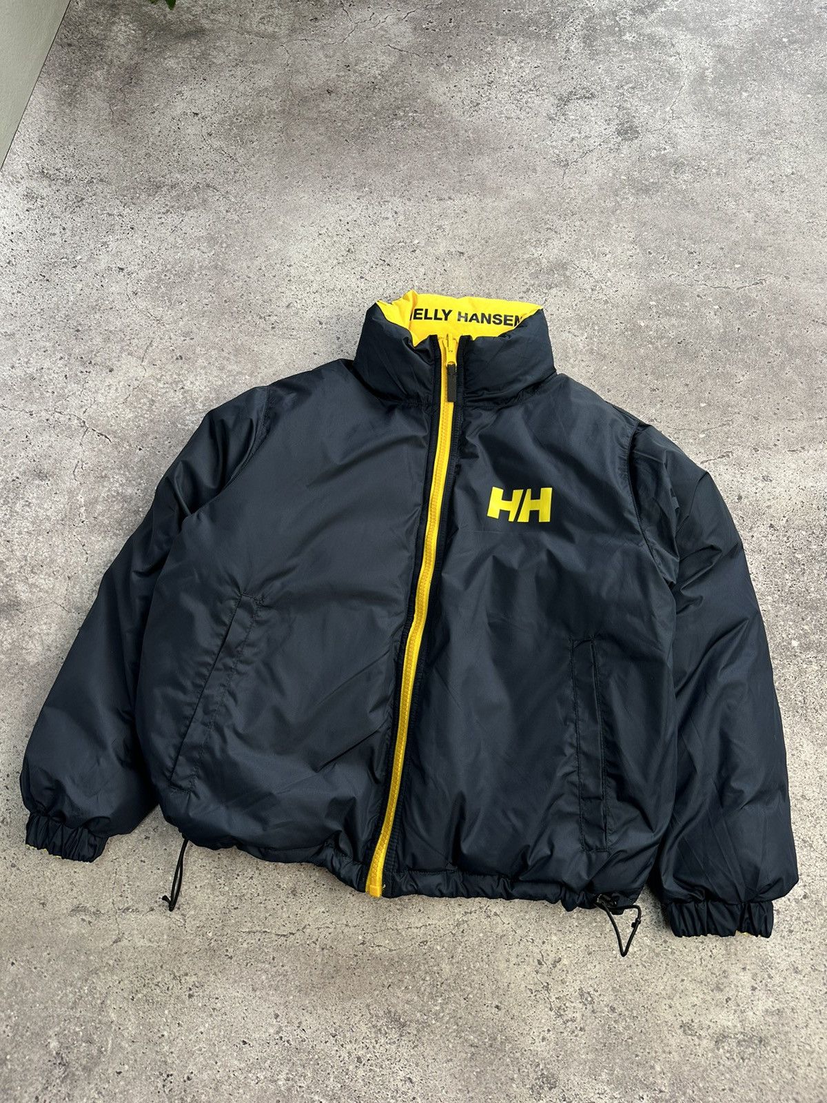 Helly Hansen × Vintage Vintage Helly Hansen Y2K Reversible Puffer Jacket Drill Size US S / EU 44-46 / 1 - 8 Thumbnail