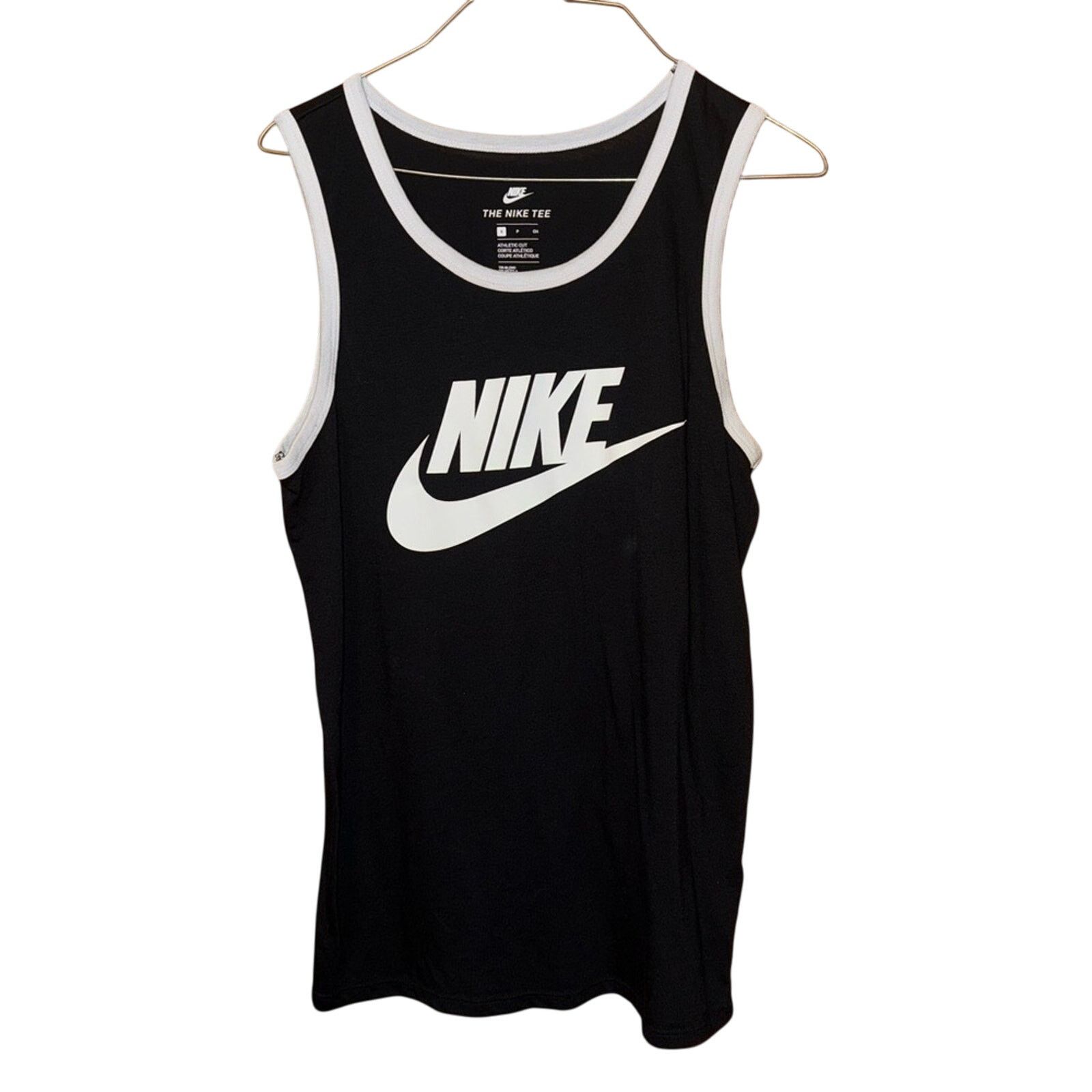 Nike Nike Size Small Black Tank Top Size S / US 4 / IT 40 - 1 Thumbnail