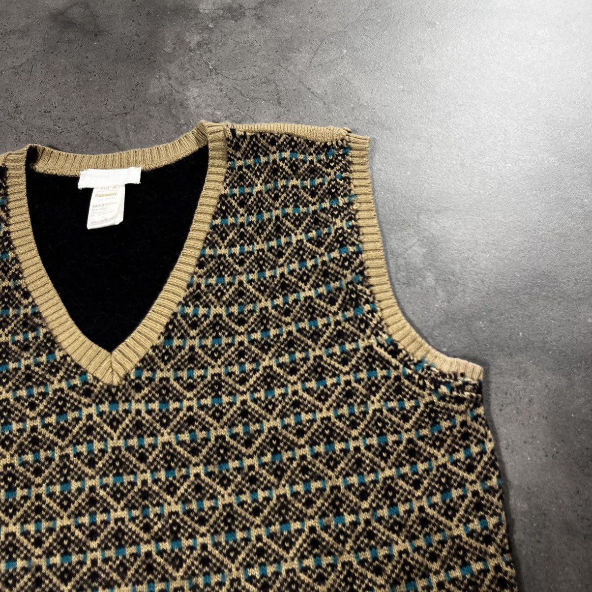 Diesel Vintage 00s Diesel Alpaca Wool Vest Knit Sweater Old Money Size US M / EU 48-50 / 2 - 4 Thumbnail