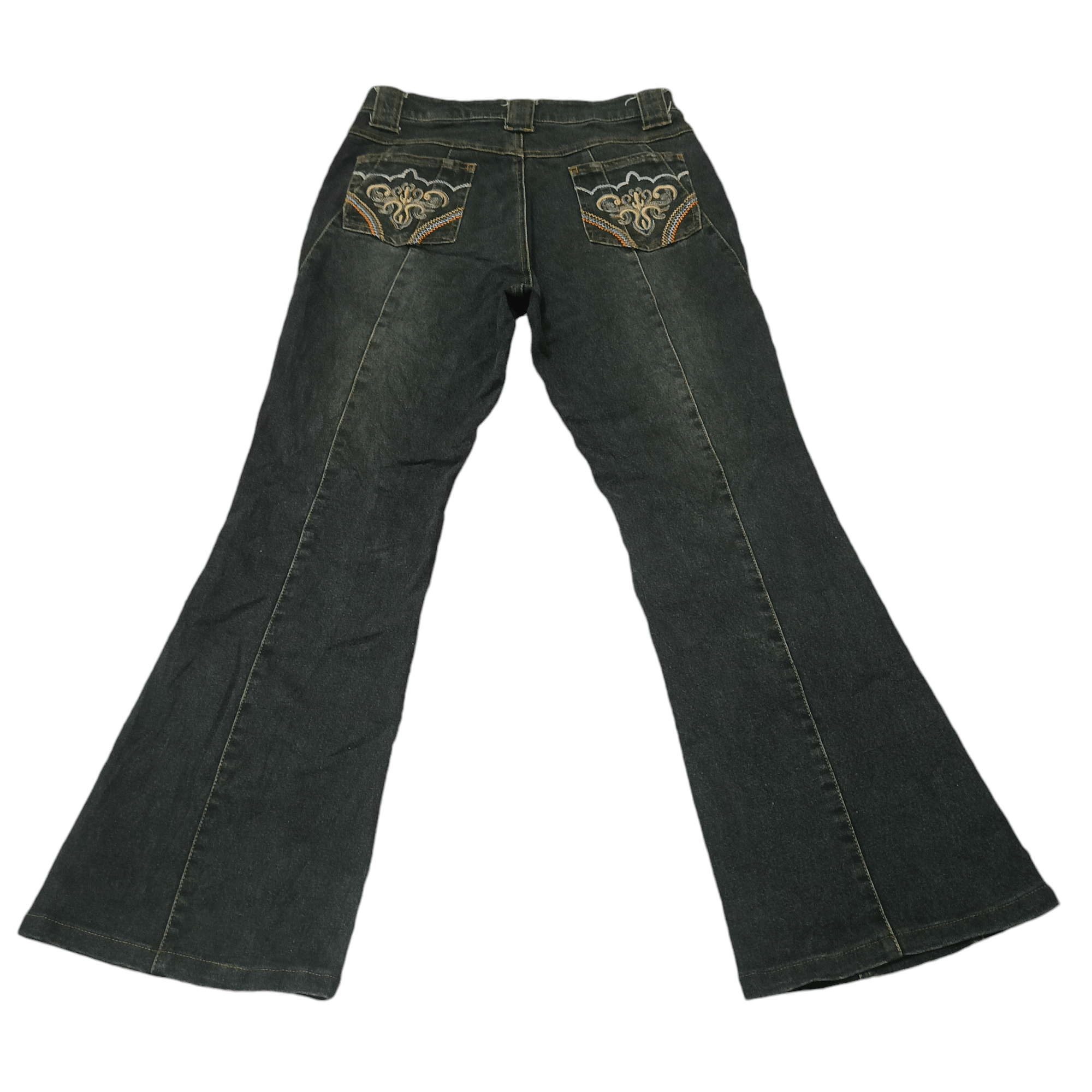 If Six Was Nine Japanese Fullheart flare jeans Size US 28 / EU 44 - 8 Thumbnail