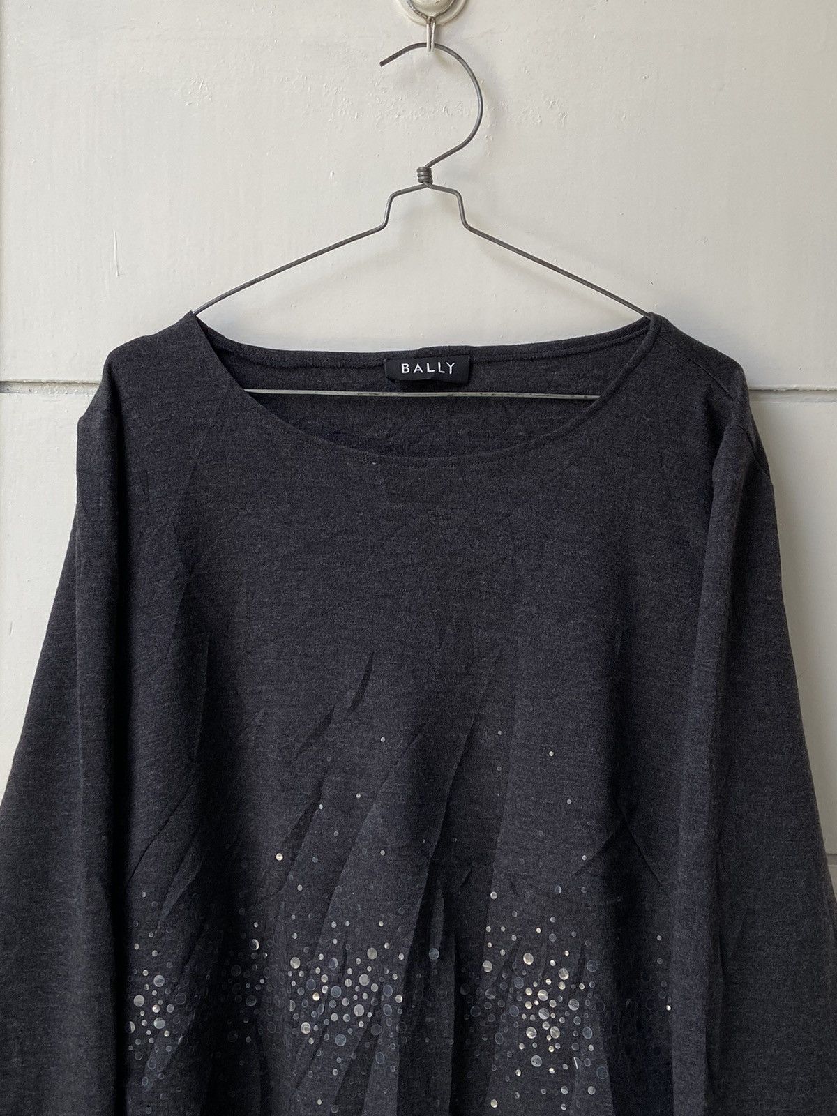Bally BALLY Long Sleeve T-shirt Size US S / EU 44-46 / 1 - 10 Thumbnail