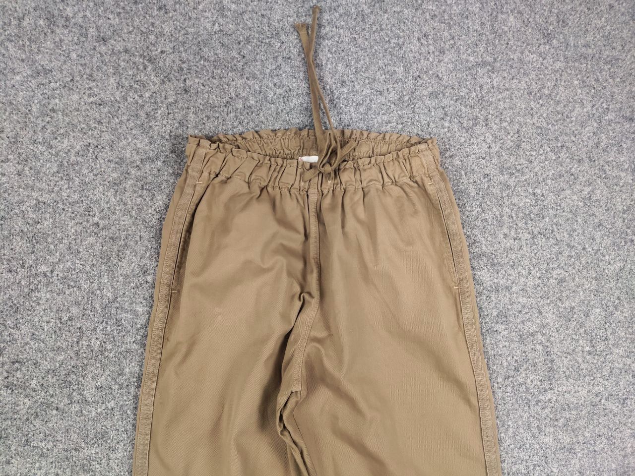 Xirena Xirena Design Ankle Trouser Cotton Beige Stripe Pocket Pants Size 32" / US 10 / IT 46 - 7 Thumbnail